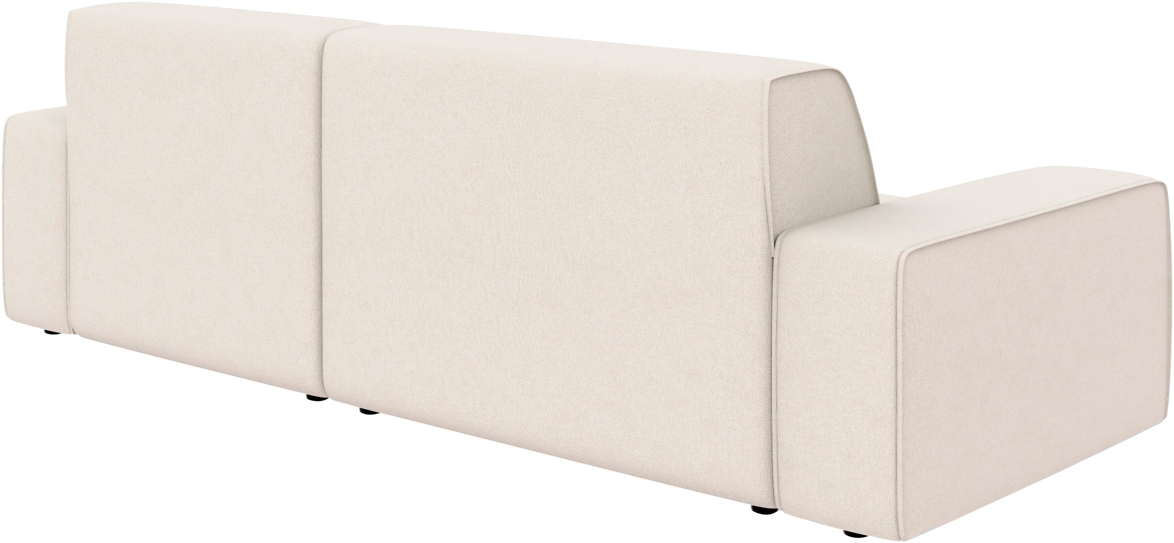 TRENDMANUFAKTUR Ecksofa »Graz, wahlweise mit Sitzvorschub und Bettkasten, L-Form, Breite 246 cm«, in Cord-, haustierfreundlichem LEO Struktur- oder LUMOS-3D-Bezug