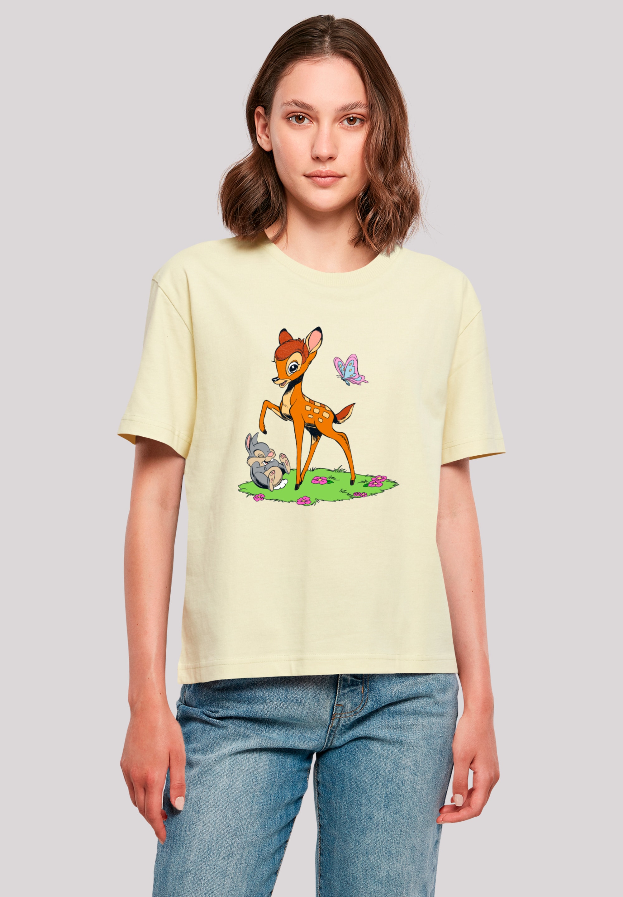 F4NT4STIC T-Shirt "Disney Bambi lacht mit Klopfer", Premium Qualität, Disne günstig online kaufen