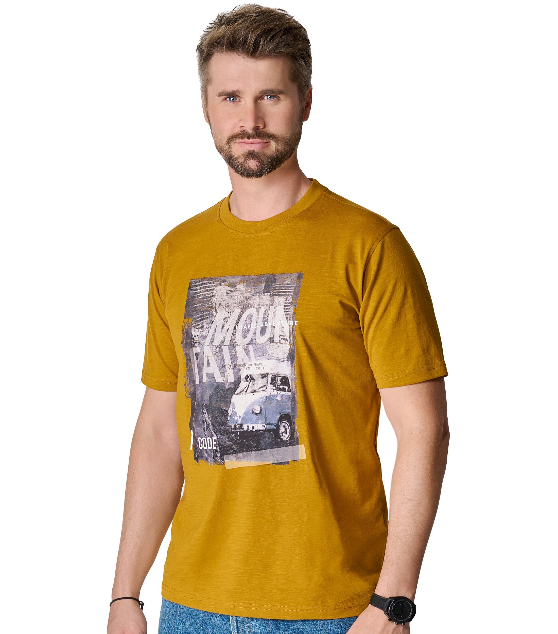 CASAMODA T-Shirt "CASAMODA T-Shirt uni" günstig online kaufen
