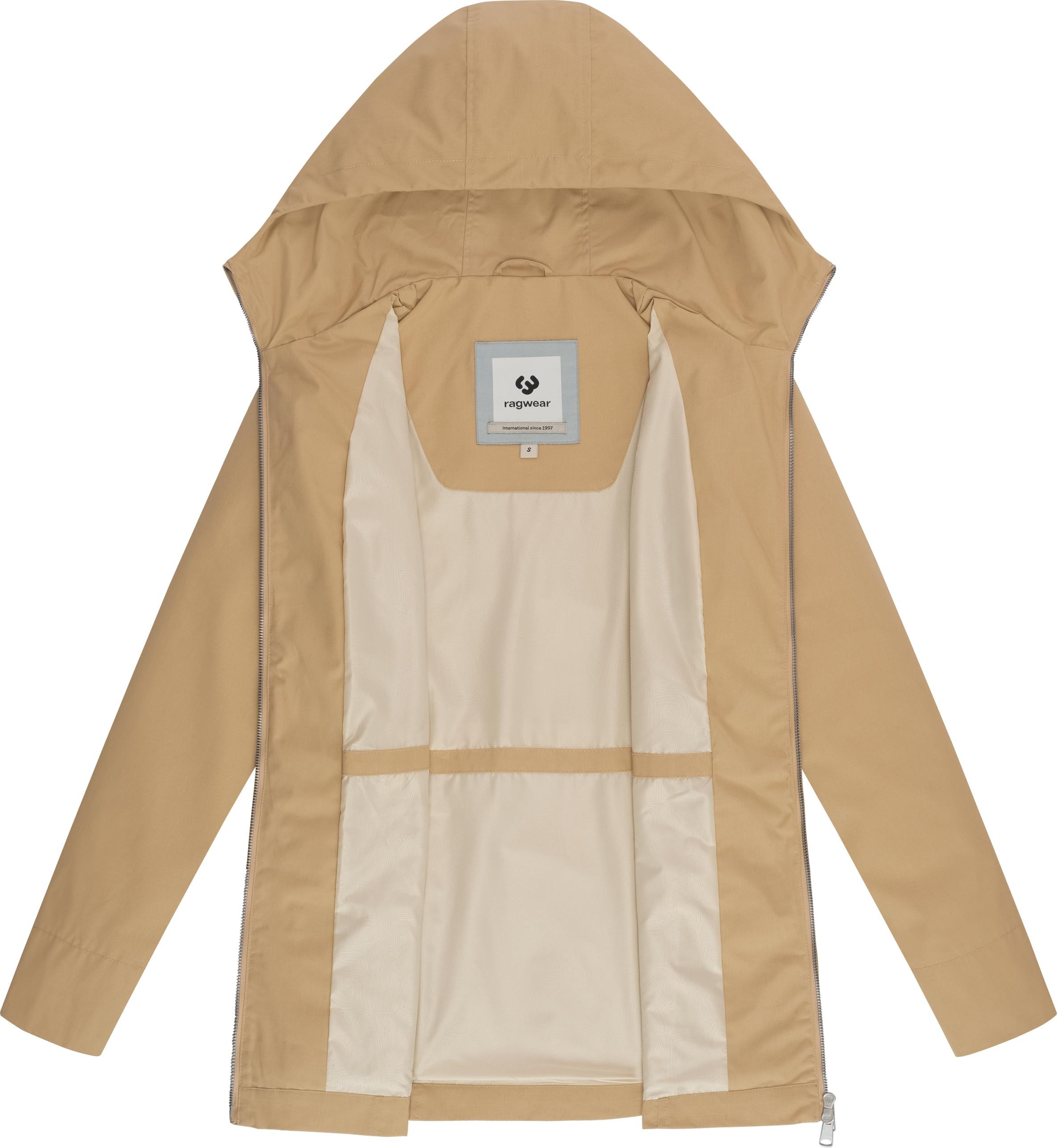 Ragwear Outdoorjacke »Monadetta A«, mit Kapuze, Leichte Kapuzenjacke für die Übergangszeit