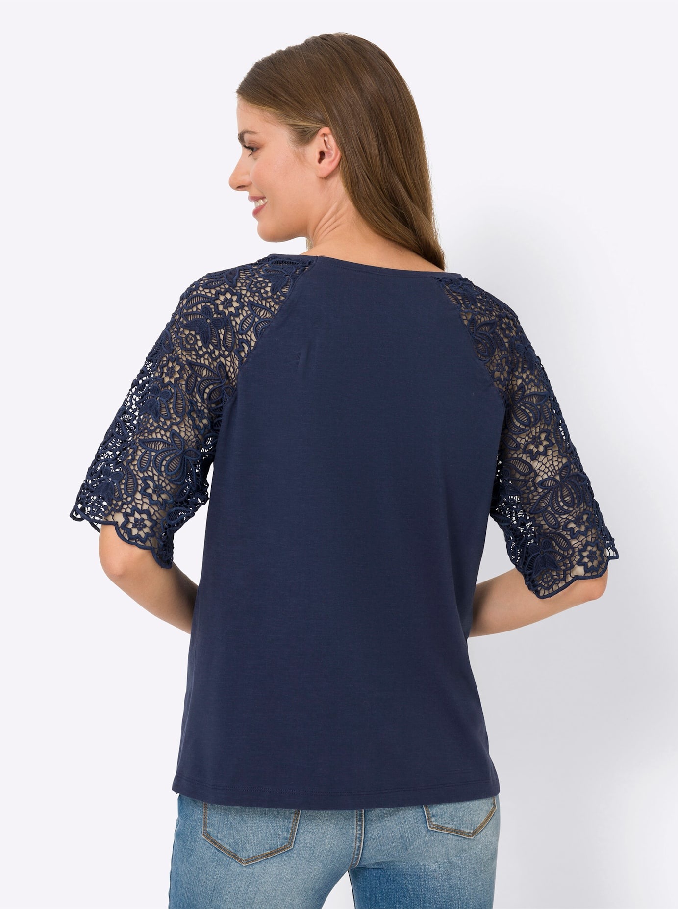 heine Spitzenshirt "Shirt" 1 Stk. tlg. günstig online kaufen