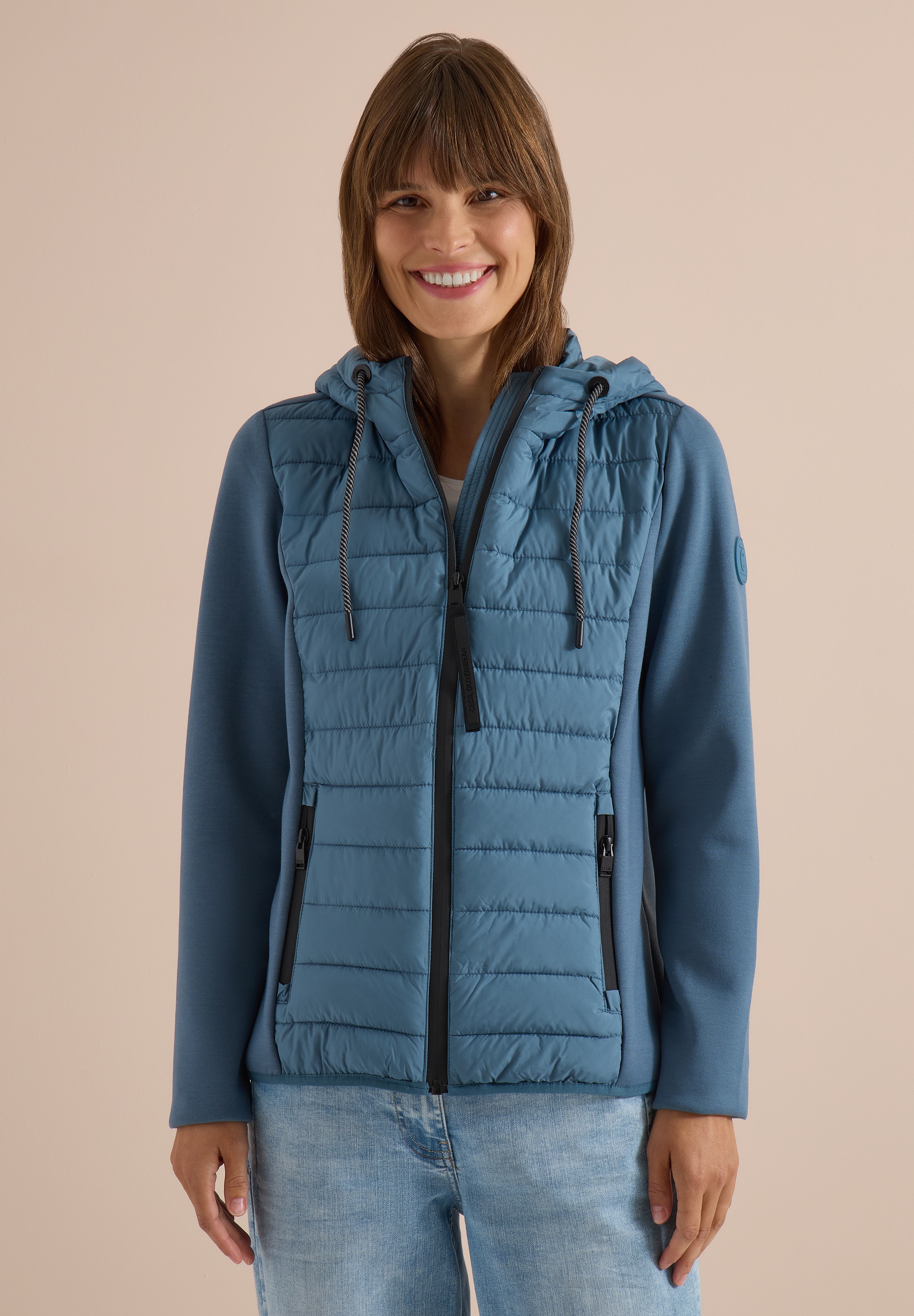Cecil Outdoorjacke mit Kapuze mit Kapuze mit Tunnelzugband