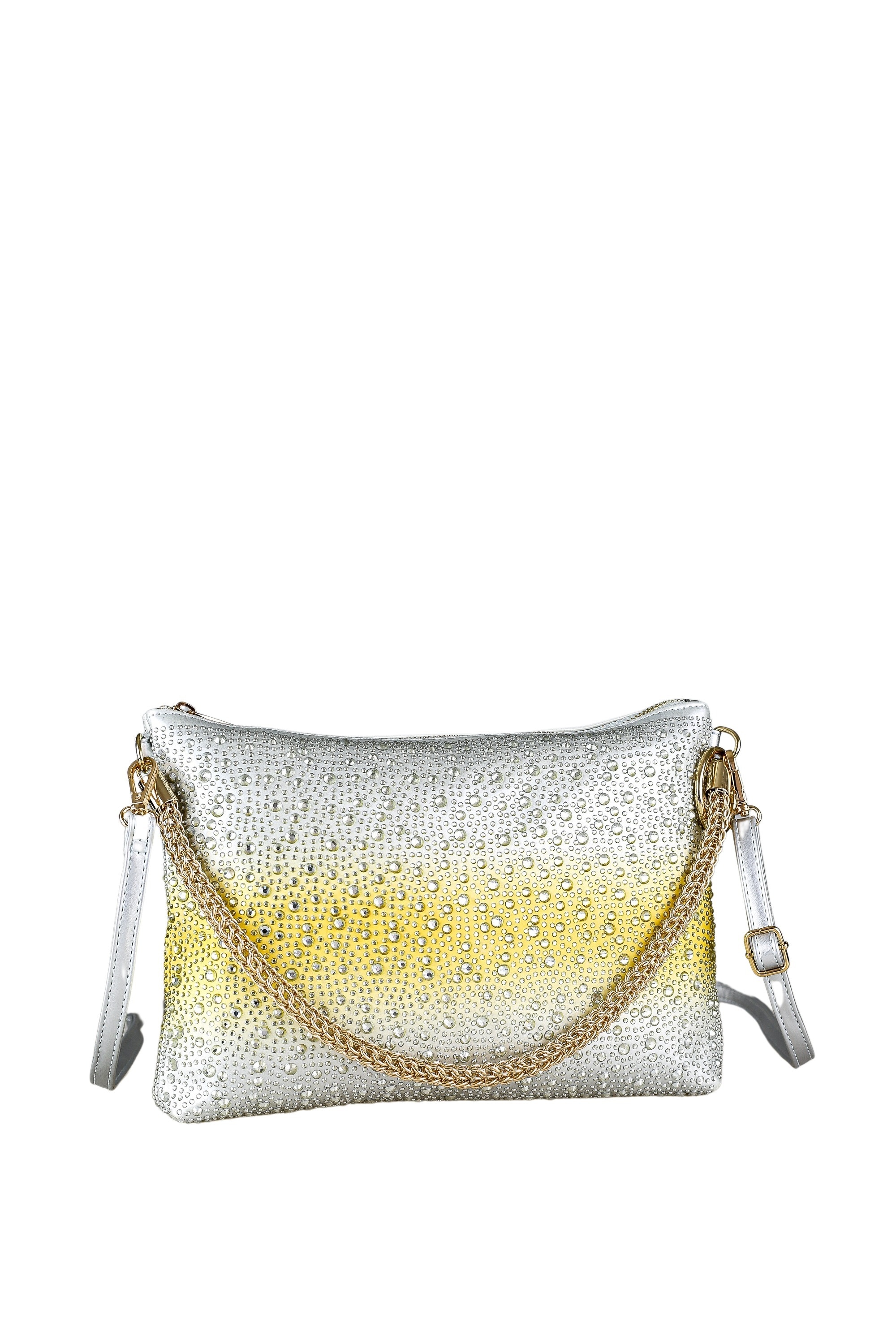 COLLEZIONE ALESSANDRO Schultertasche »Bling«, mit tausenden Strass Glitzersteinen