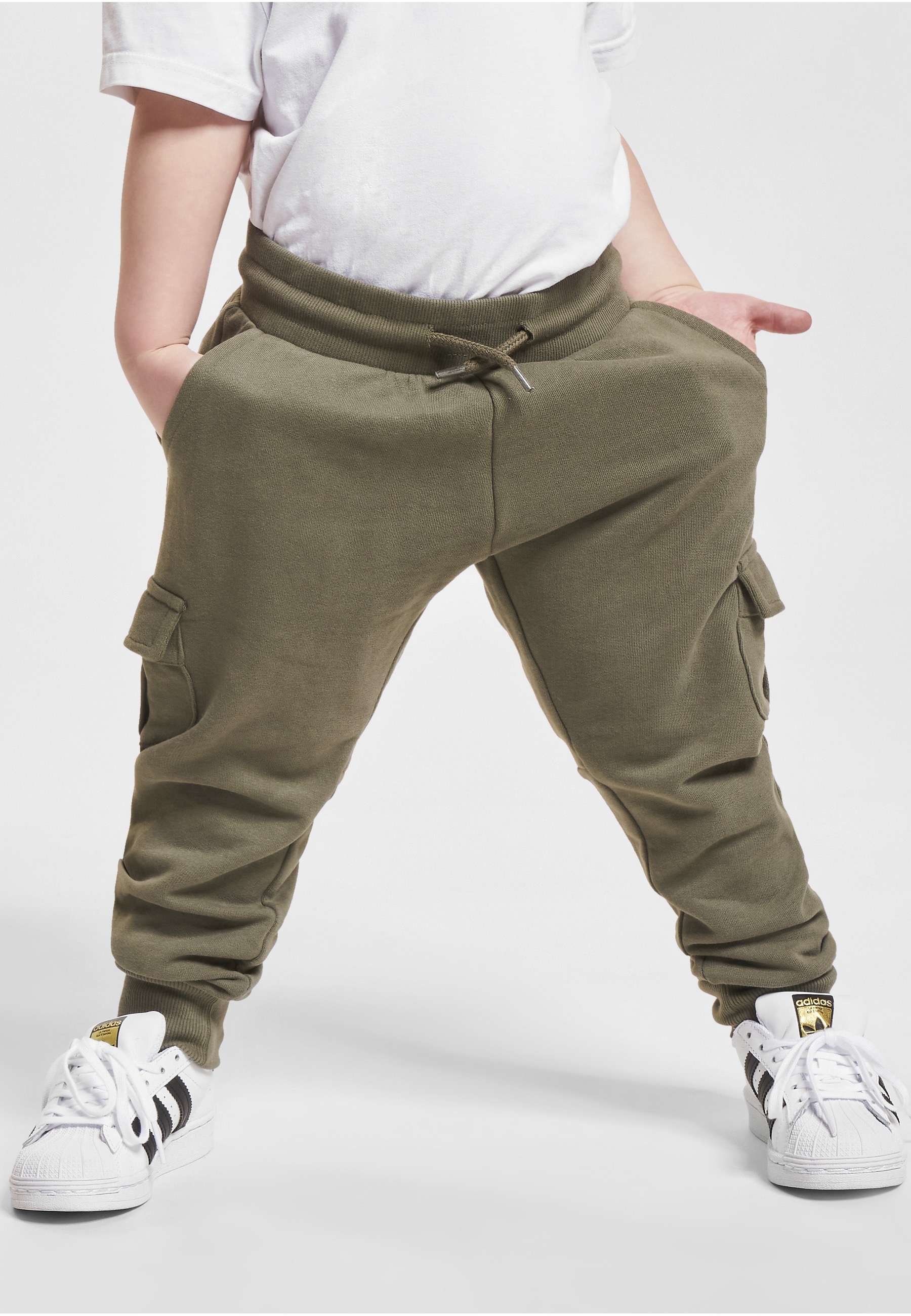 URBAN CLASSICS Cargohose »Urban Classics Herren Boys Fitted Cargo Sweatpants«