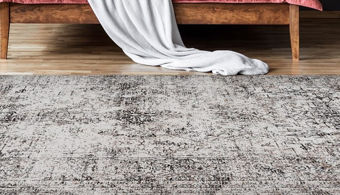 calo-deluxe Teppich »Bello 600«, rechteckig, 10 mm Höhe, Vintage Design, Wohnzimmer