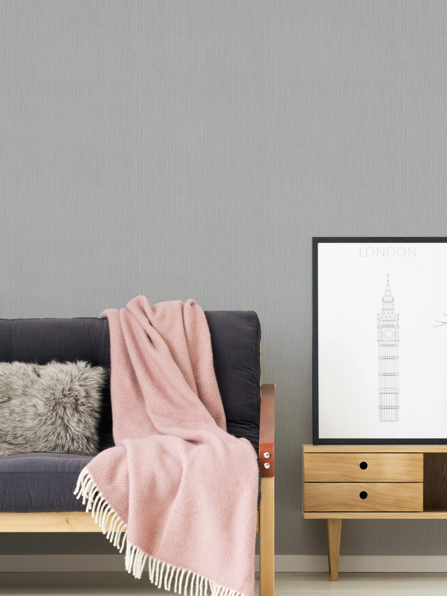 Architects Paper Vliestapete »VILLA« Glitzermuster | glänzend | unifarben glatt einfarbige Tapete Uni Tapeten Wohnzimmer Schlafzimmer Küche Flur Optik