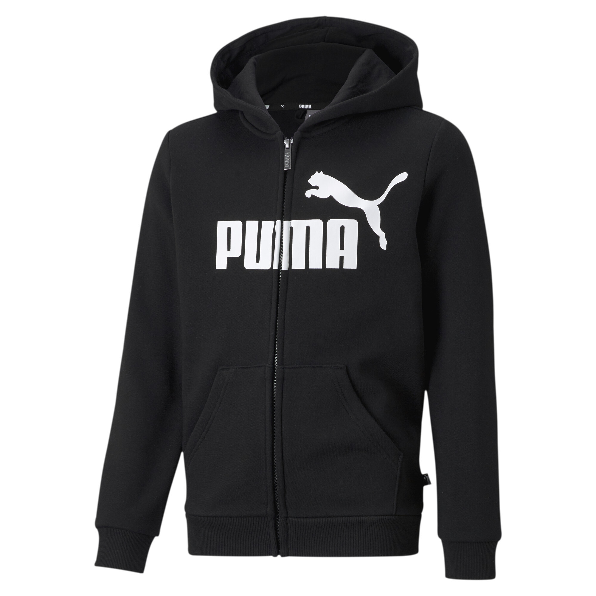 PUMA Sweatjacke »Essentials Big Logo Kapuzenjacke Jungen«