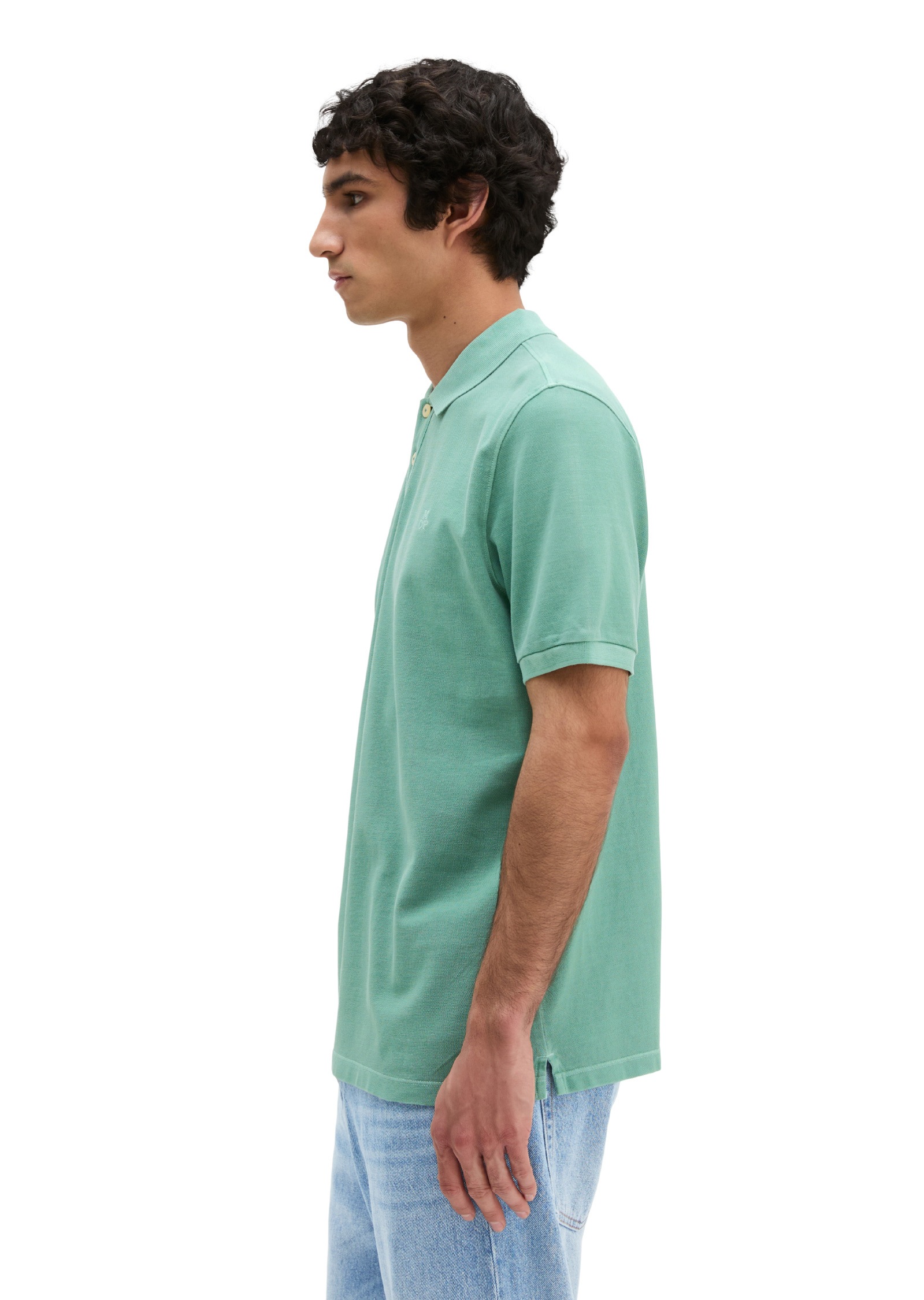 Marc OPolo Poloshirt "aus Bio-Baumwolle" günstig online kaufen