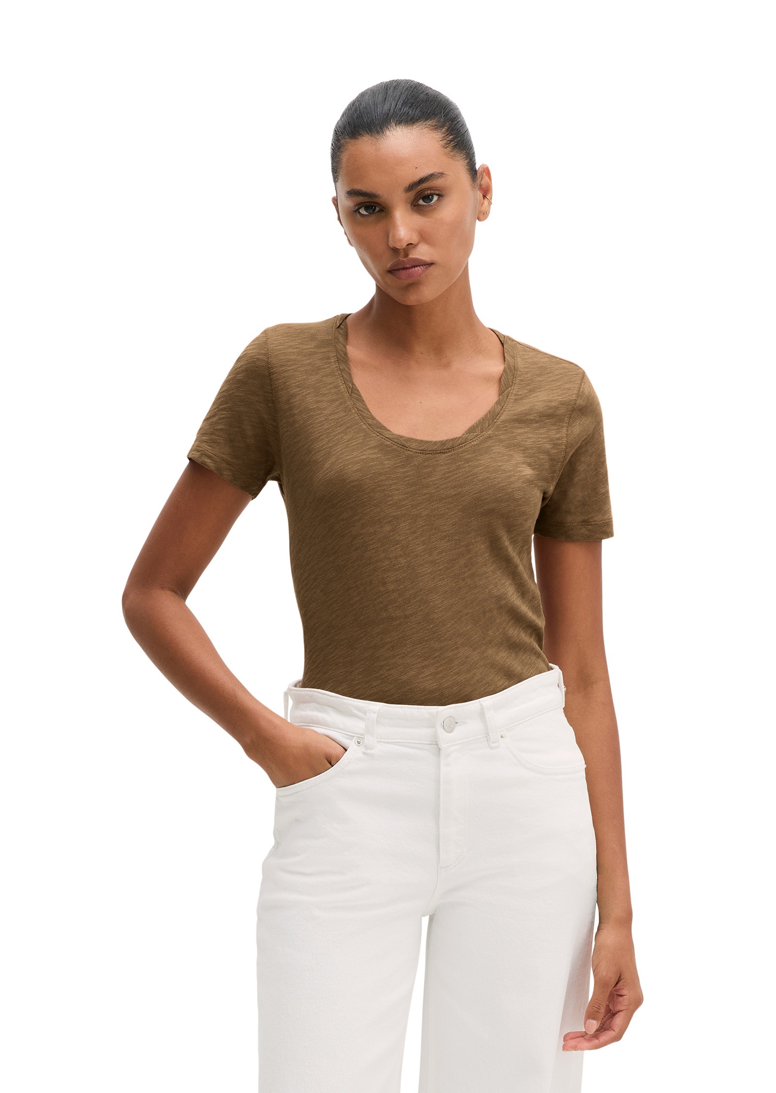 Marc OPolo T-Shirt "aus Slub-Jersey"