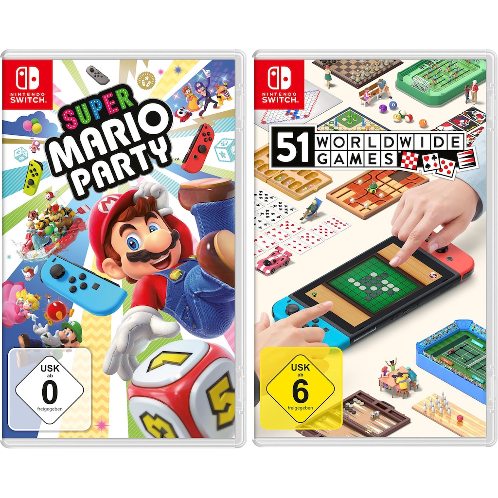 Nintendo Switch Spielesoftware »Super Mario Party + 51 Worldwide Games«, Nintendo Switch