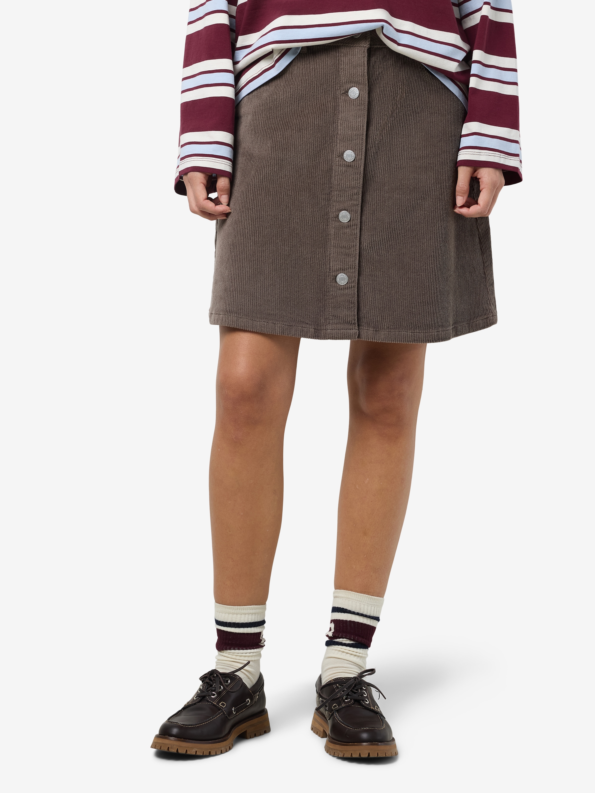 Noisy may Cordrock "NMRONNIE NW A SHAPE SKIRT CORDUROY NOOS" günstig online kaufen