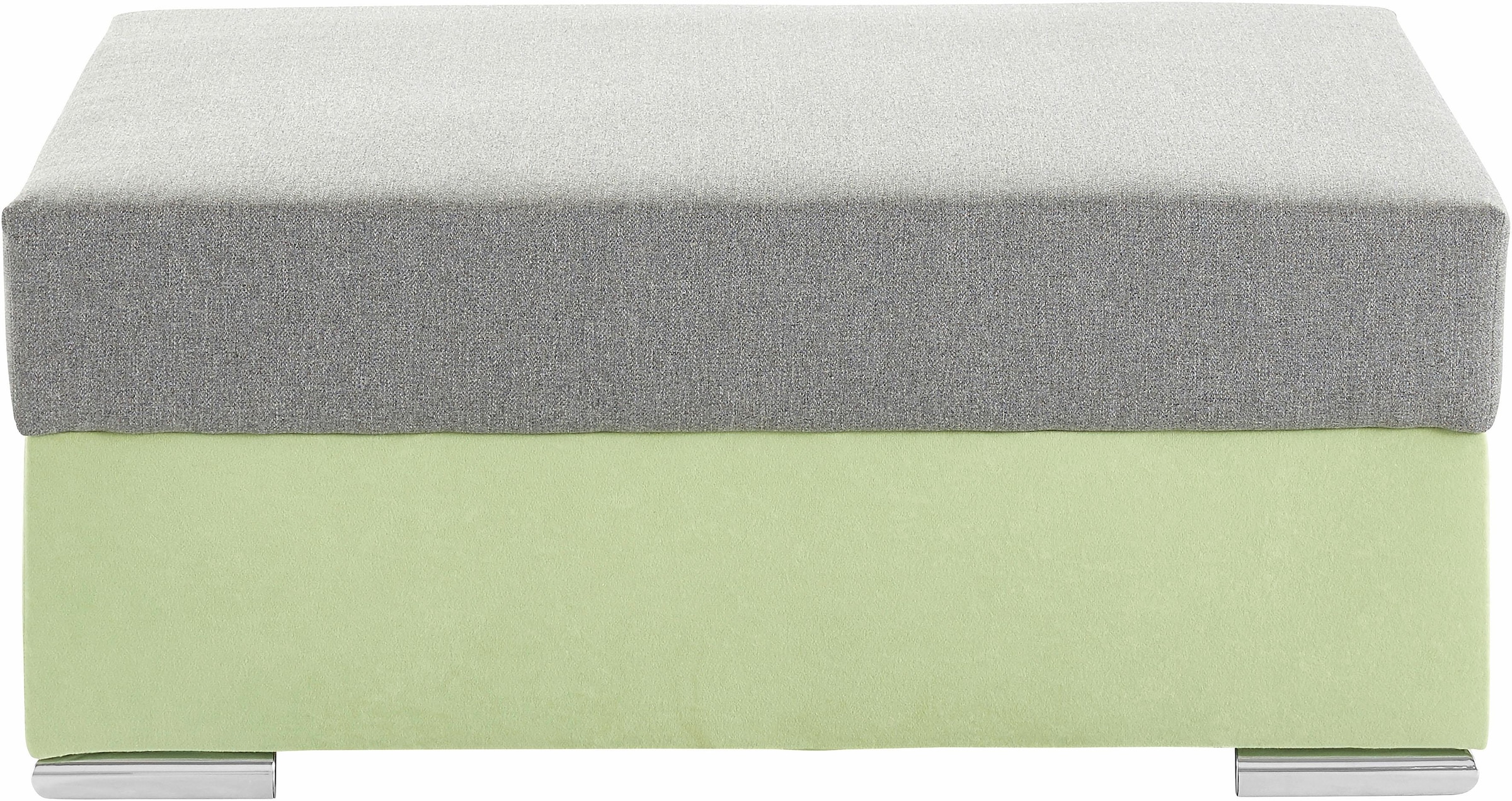 COLLECTION AB Hocker »John« Frei im Raum stellbar, wahlweise mit Federkern