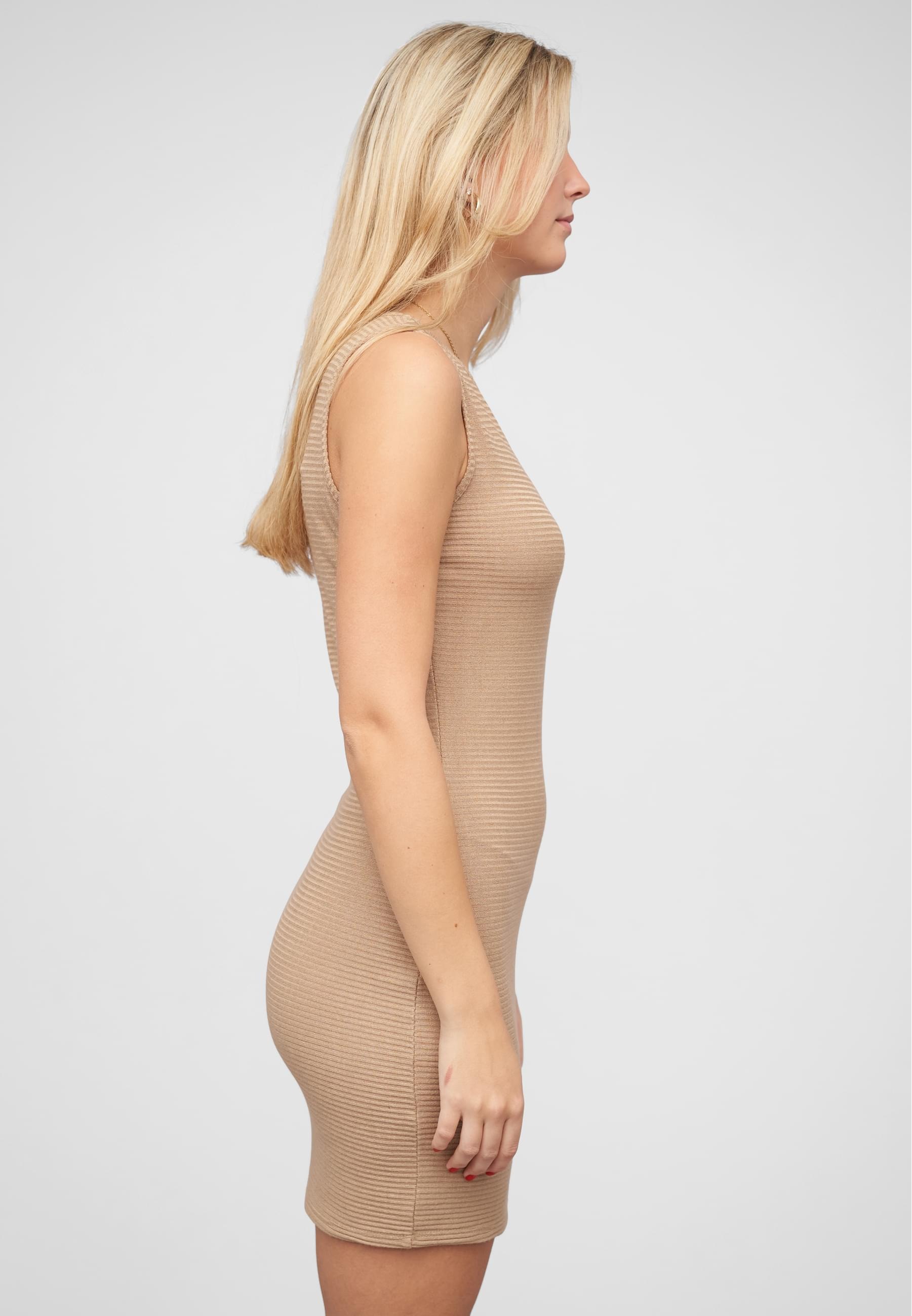 CLOUD 5IVE Shirtkleid »CLOUD 5IVE Viskose Kleid Ärmellos mit Rundhals« 1 Stk. tlg.