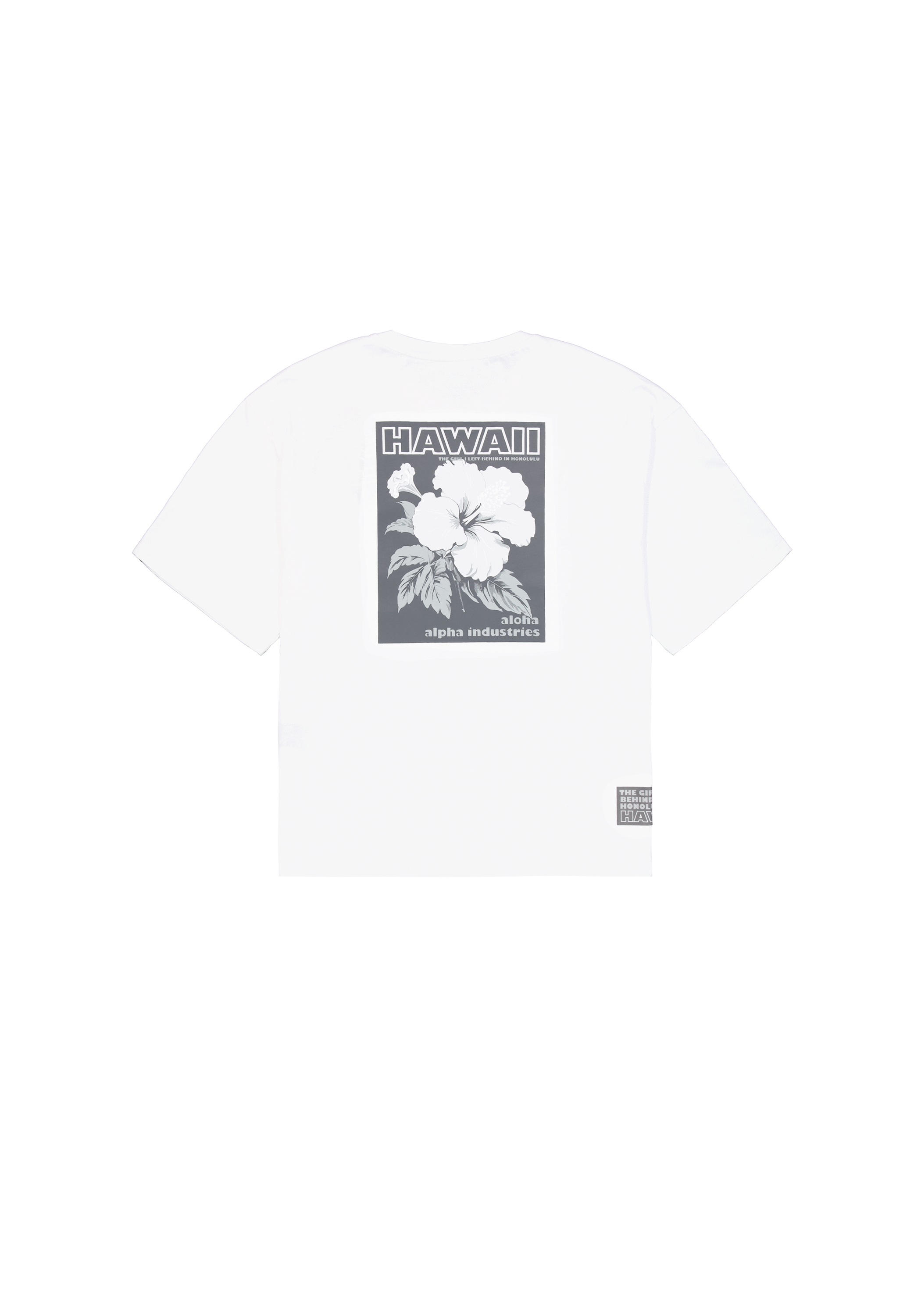Alpha Industries T-Shirt »Alpha Industries Men - T-Shirts Aloha Flower Backprint T-Shirt«