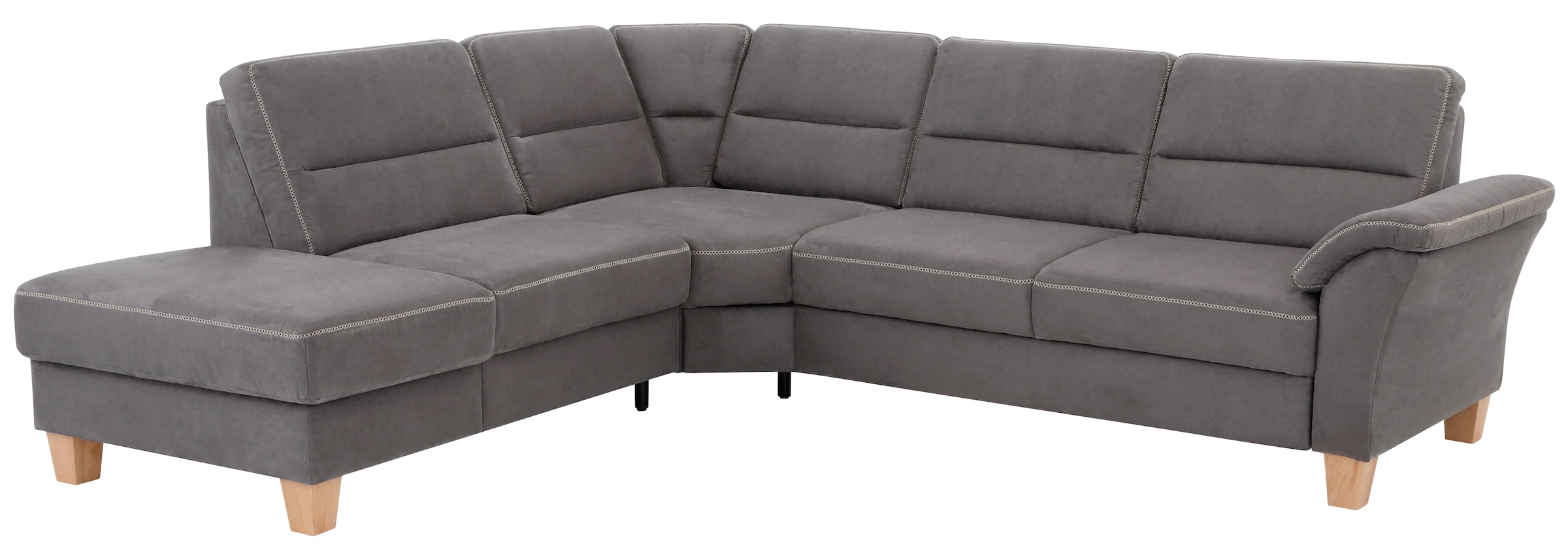 Home affaire Ecksofa »Soleo L-Form« komfortabel durch Trapezecke mit Relaxfunktion, auch mit Bettfunktion