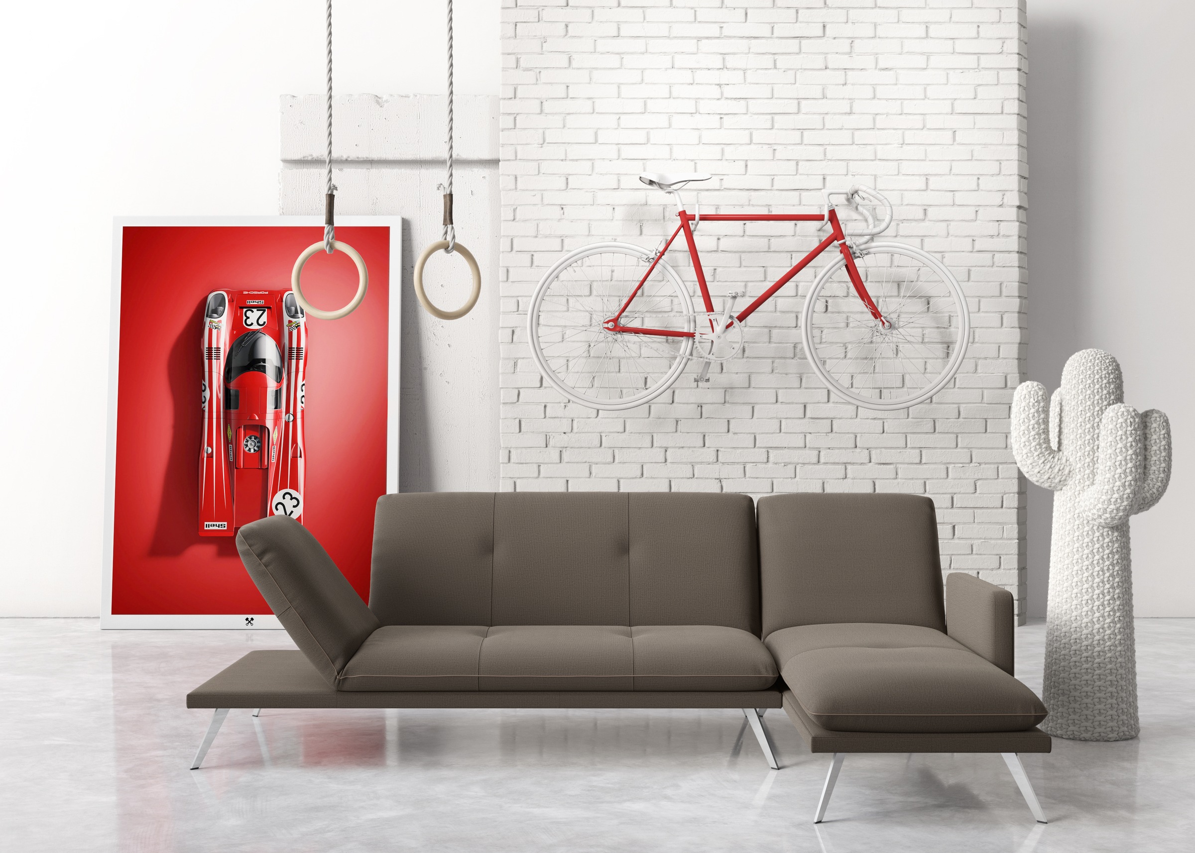 machalke® Ecksofa »wings, L-Form«