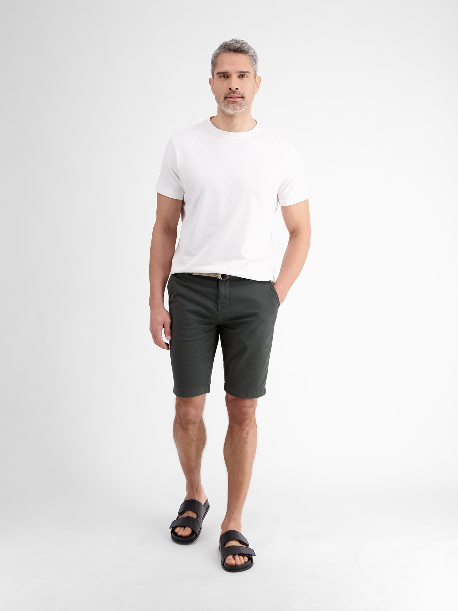 Thumbnail - LERROS Bermudas "LERROS Chino-Bermuda mit Gürtel"