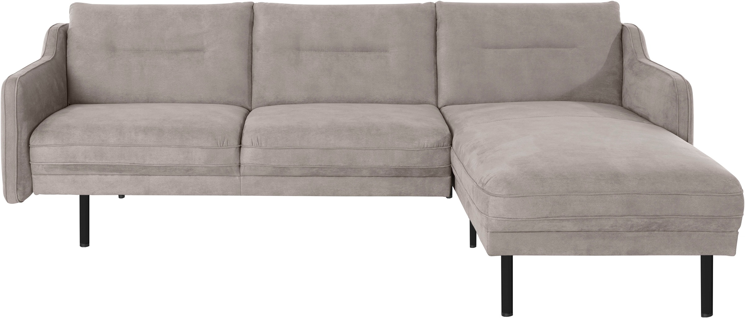 OTTO home Ecksofa "Nordfyn L-Form" edles Design in 3 Bezugsqualitäten