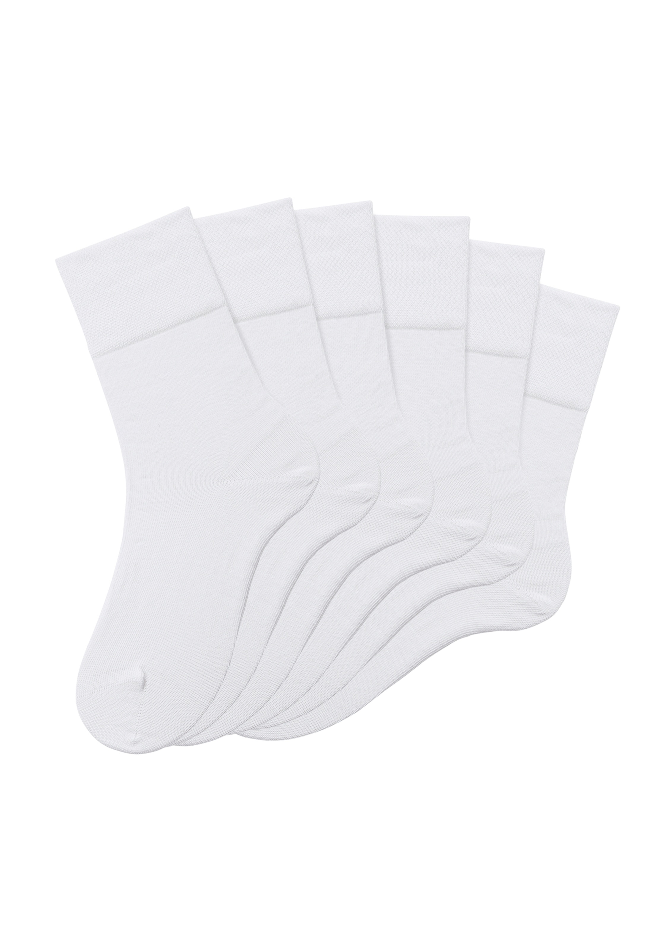 H.I.S Socken Packung, 6 Stk. tlg. mit Komfortbund auch für Diabetiker geeignet