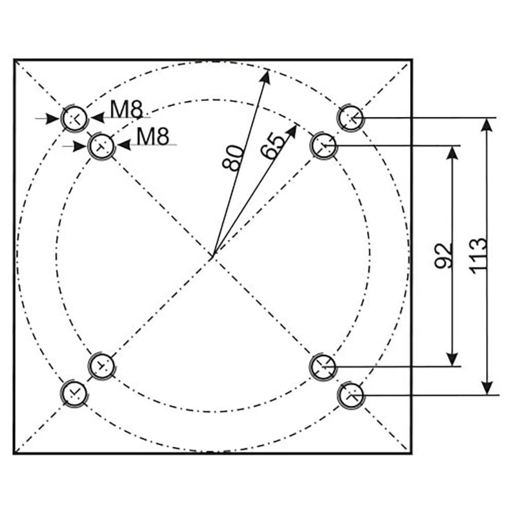 Schneider Schirme Schirmhalter »Universal-Wandkonsole«