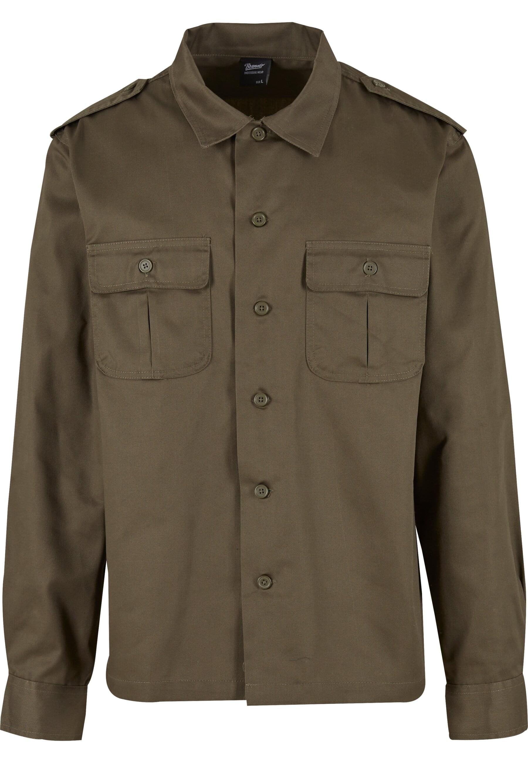 Brandit Langarmhemd "Brandit Herren US Shirt", 1 Stk. günstig online kaufen