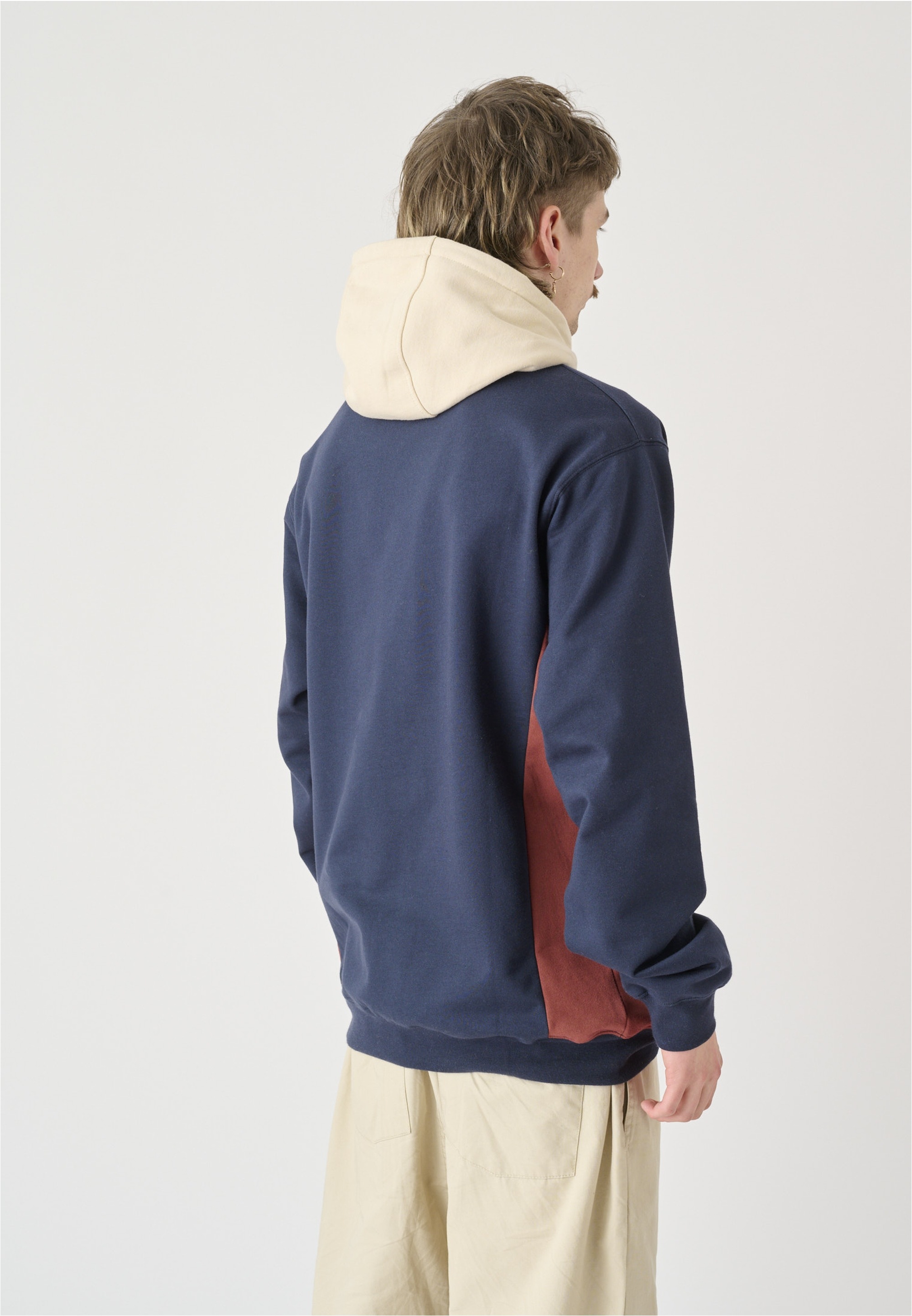 Cleptomanicx Kapuzensweatshirt »Hooded Block«, im lässigen Color-Blocking-Stil