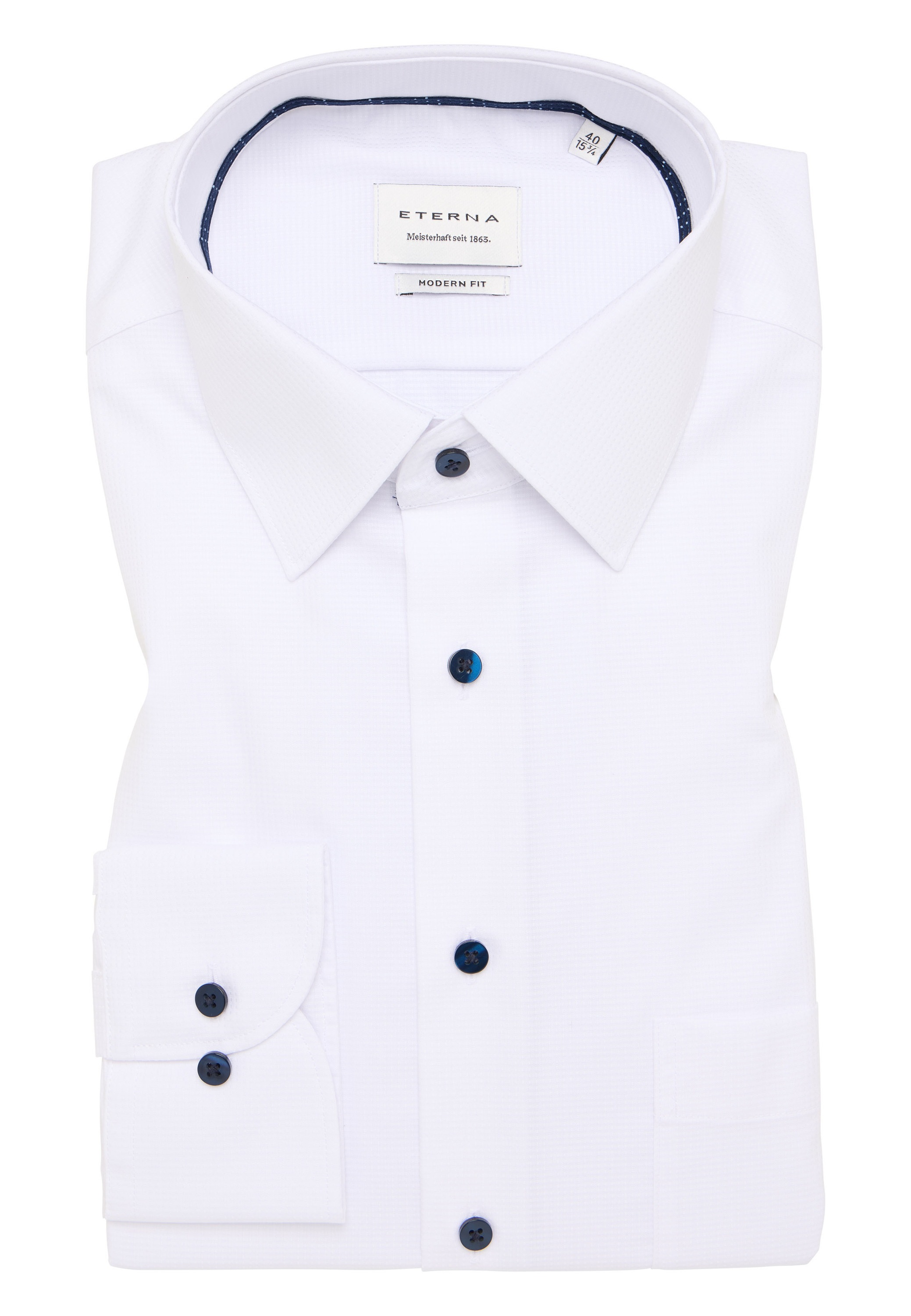 Eterna Langarmhemd »MODERN FIT«, NON IRON (bügelfrei)