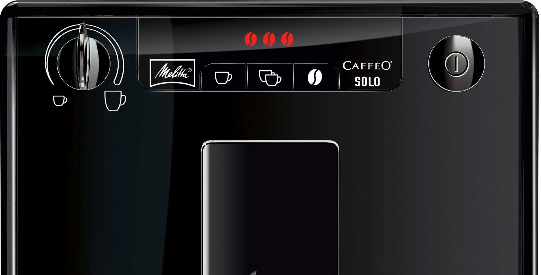 BAUR »Solo® aromatischer E950-322, Kaffee & pure 20 Kaffeevollautomat Breite nur | cm Melitta Espresso bei black«,
