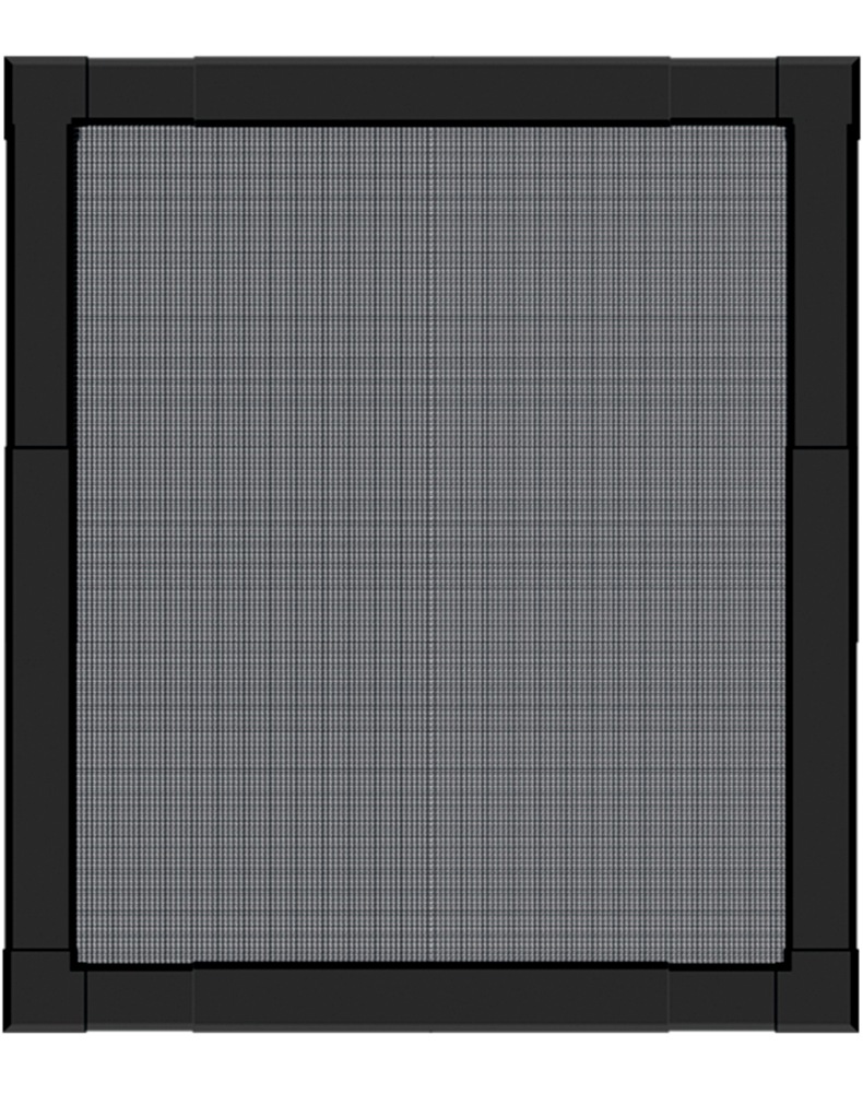 SCHELLENBERG Insektenschutz-Fensterrahmen "Telescope, ausziehbarer Insektenschutz-Rahmen" Set, 1 Stk. tlg. für Fenster bis max. 100 x 120 cm und 140 x 150 cm, anthrazit und weiß