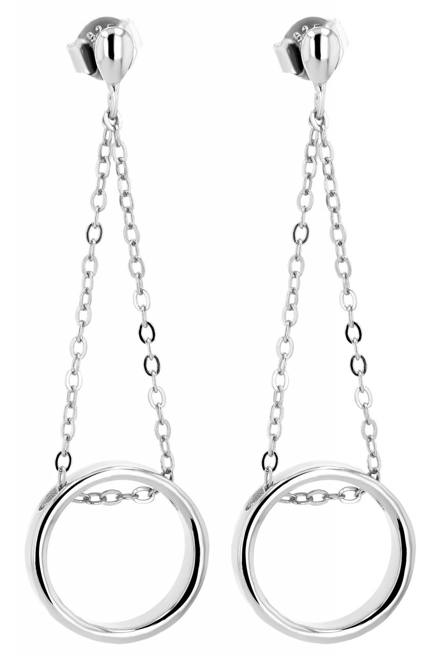 Paar Ohrhänger ADELIA´S "Damen Ohrstecker aus 925 Sterling Silber", silber, Ohrringe, Damen, Damen, Silber 925 (Sterlingsilber) 2