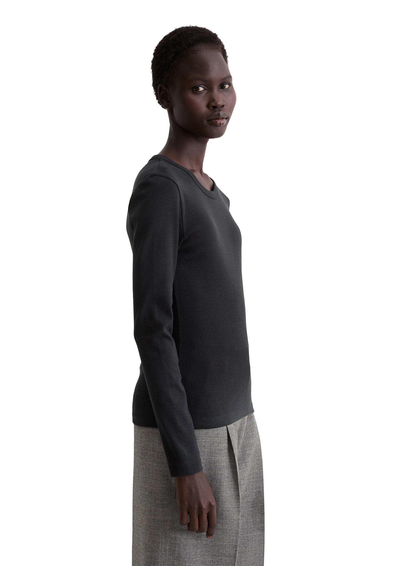 Marc O'Polo Langarmshirt »aus reiner Bio-Baumwolle«