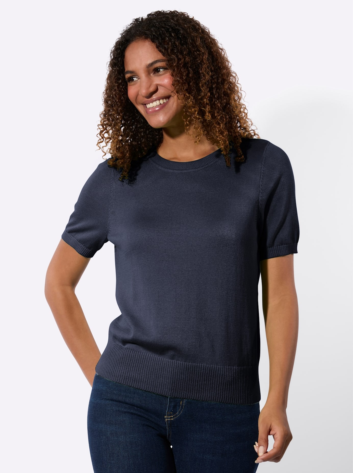 Casual Looks Kurzarmpullover "Kurzarm-Pullover"