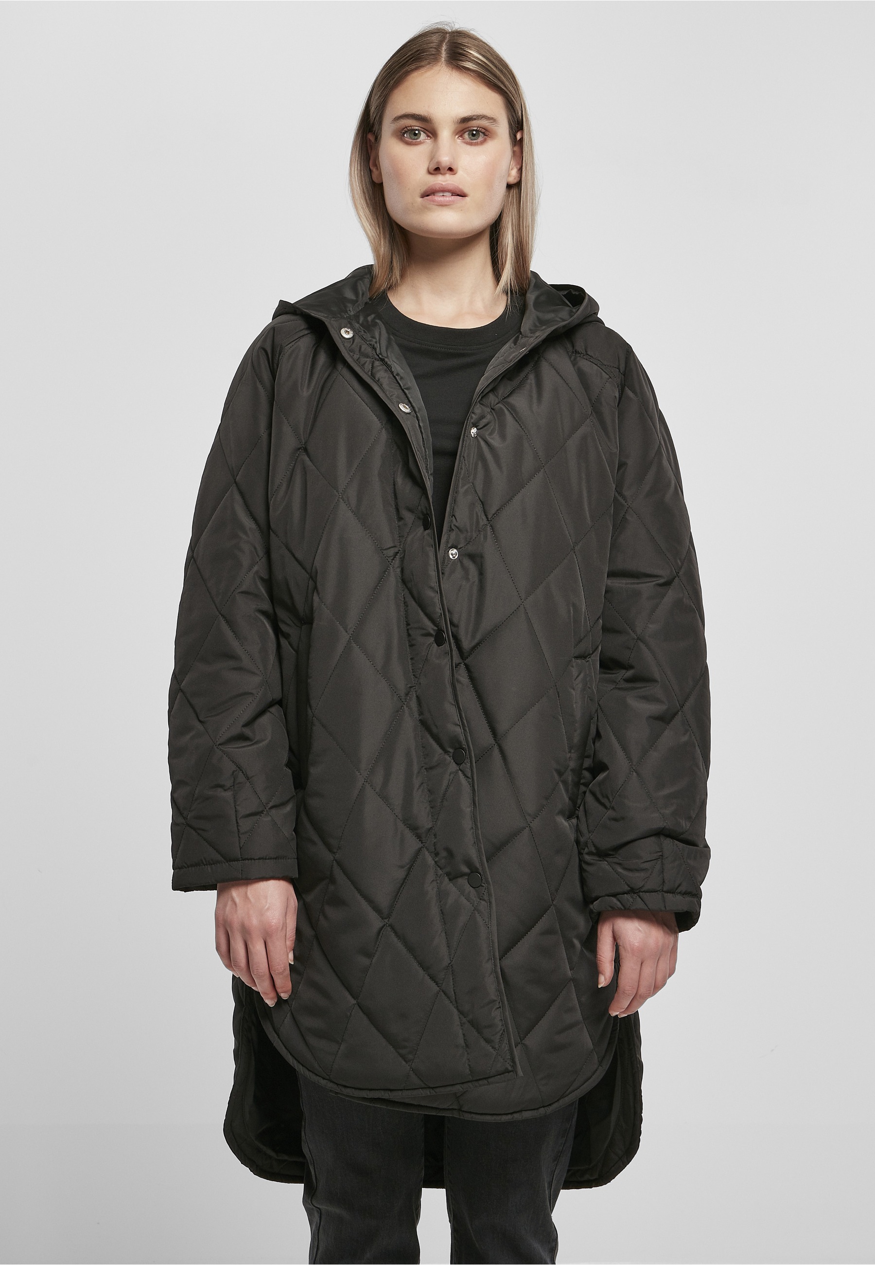 URBAN CLASSICS Allwetterjacke »Urban Classics Damen« 1 Stk. tlg. mit Kapuze