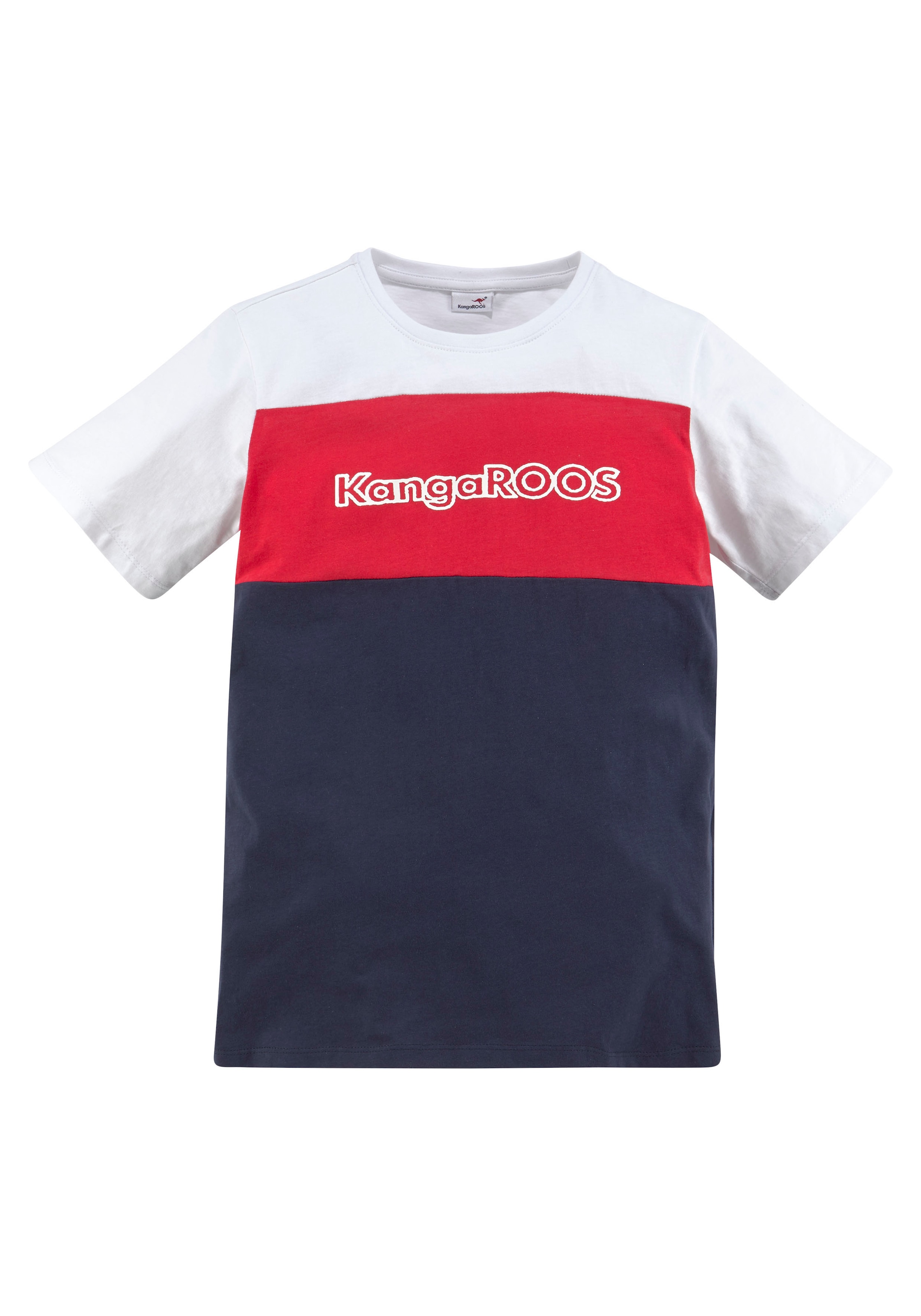 KangaROOS T-Shirt »in Colorblockdesign« ▷ für | BAUR