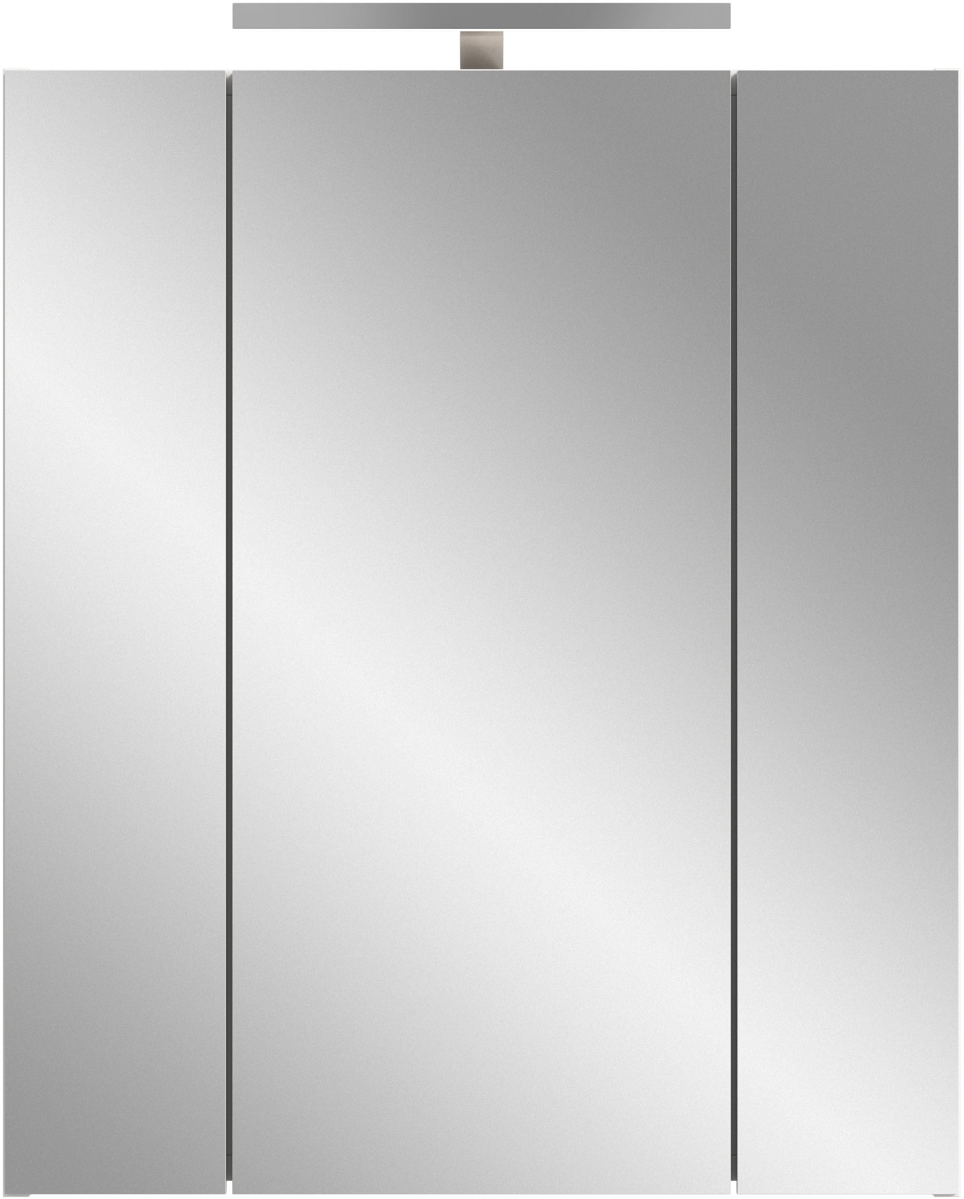 INOSIGN Spiegelschrank, (2 St.), Florenz, Spiegelschrank inkl. Beleuchtung, 3-Türig