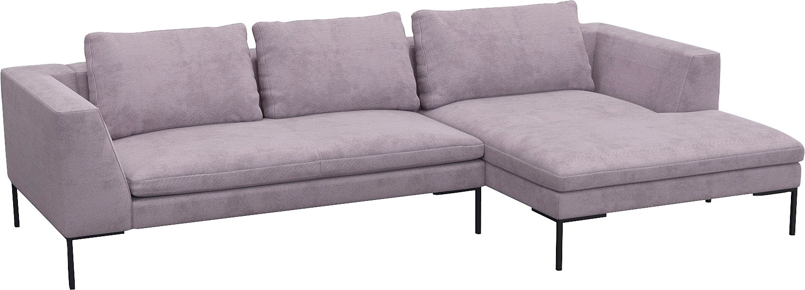 FLEXLUX Ecksofa "Loano, toller Sitzkomfort, L-Form", modernes Sofa, frei im günstig online kaufen