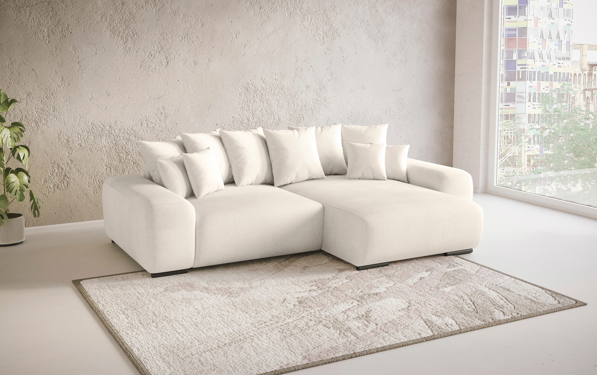 Mr. Couch Ecksofa "Sundance II, L-Form", mit DuraSpring-Taschenfederkern bi günstig online kaufen