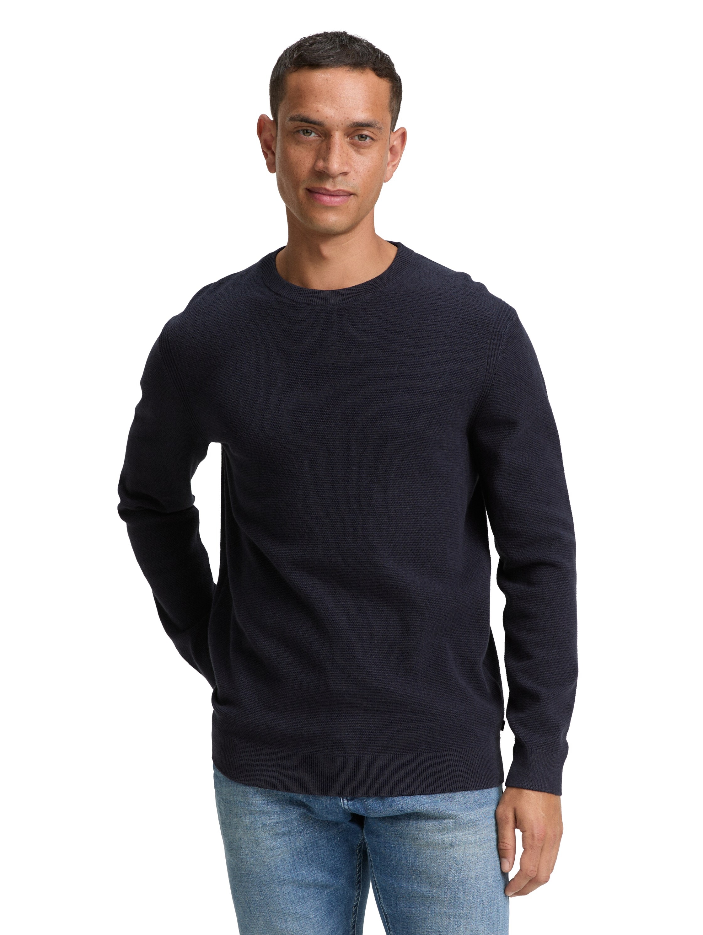 TOM TAILOR Strickpullover mit Bündchen günstig online kaufen