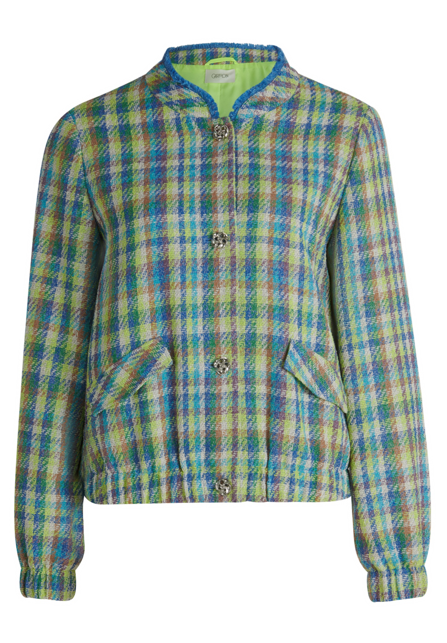 Cartoon Jackenblazer "Damen kariert" günstig online kaufen