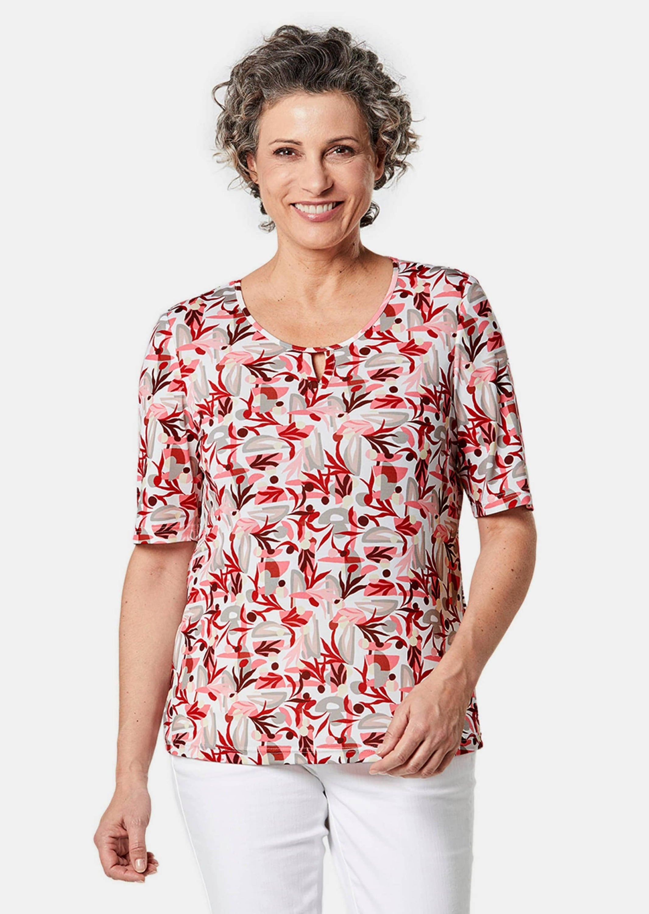 GOLDNER Print-Shirt »Druckshirt Druckshirt«