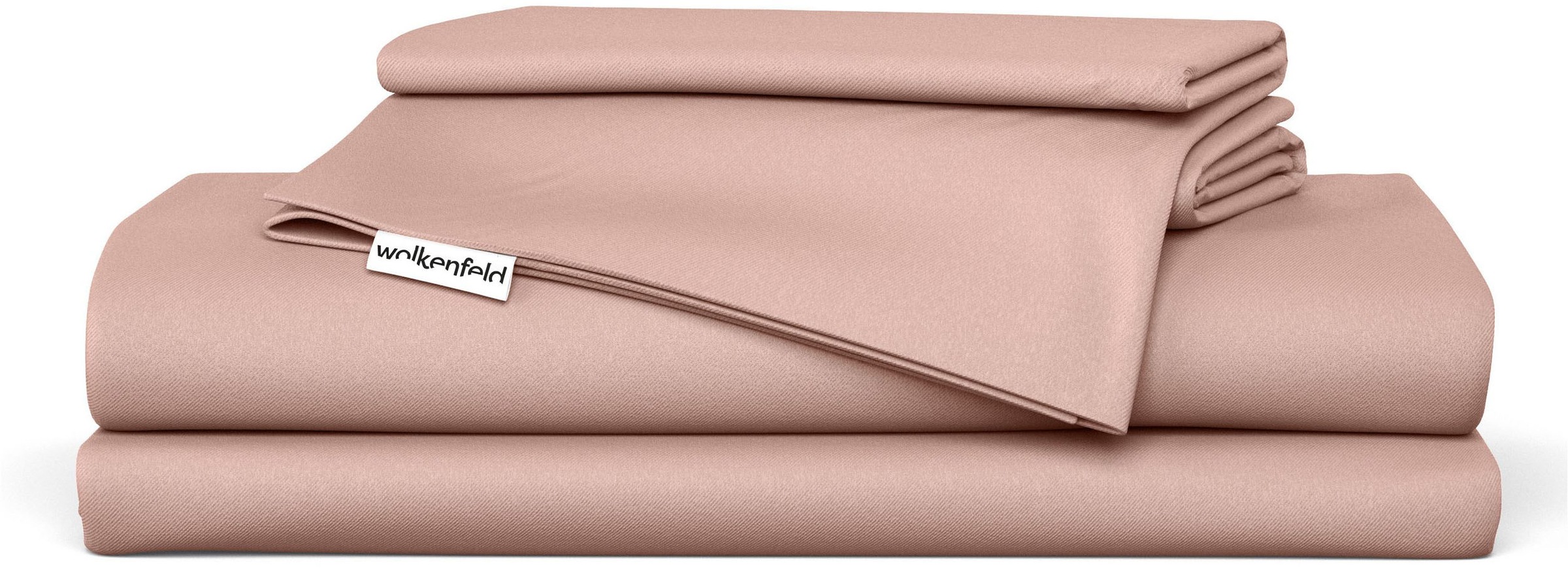 Wolkenfeld Bettwäsche "Wolkenfeld Sommer Bettwäsche Mako-Satin Baumwolle" 3 günstig online kaufen