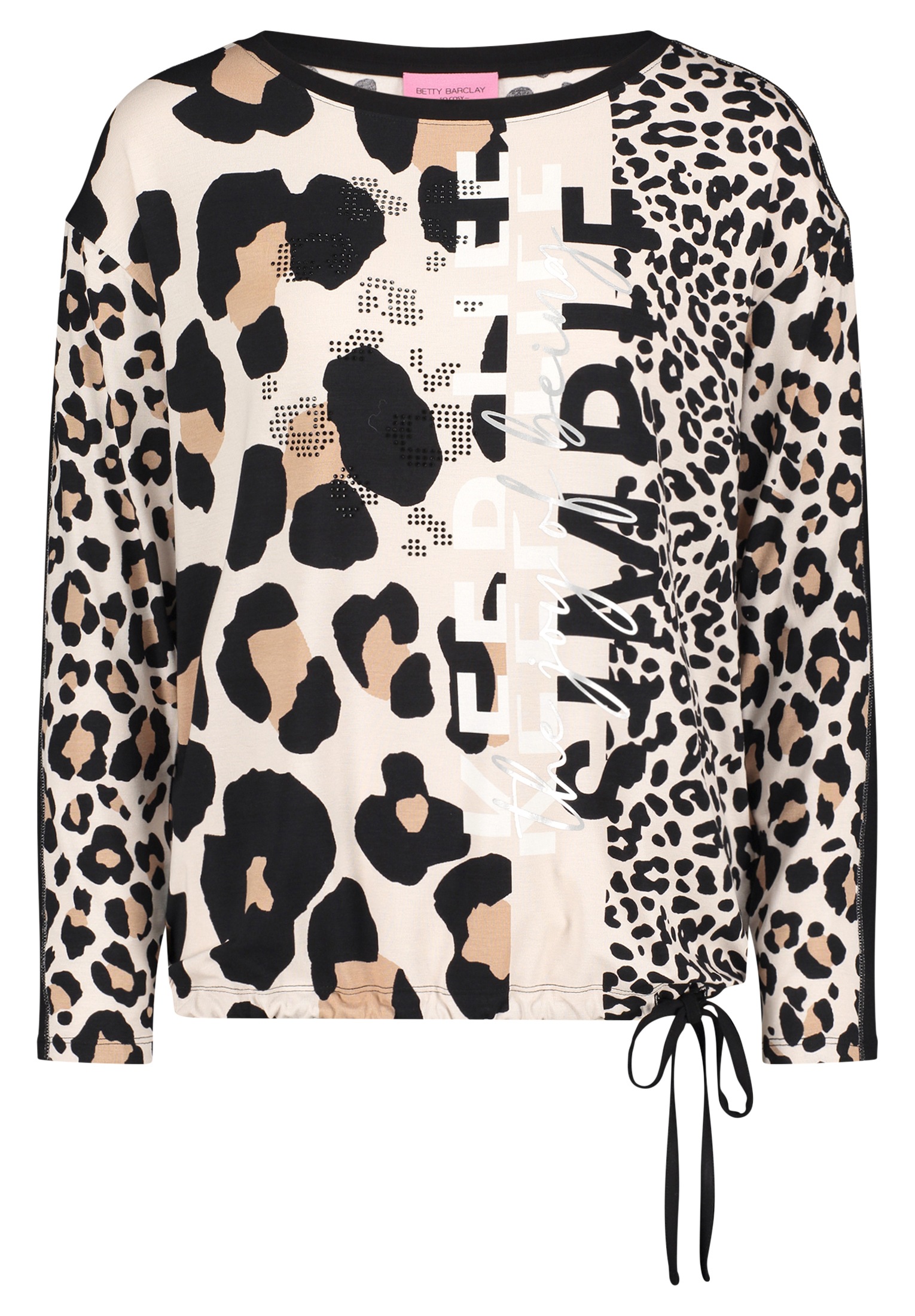 Betty Barclay Kurzarmshirt "Betty Barclay Damen Casual-Shirt mit Tunnelzug" günstig online kaufen