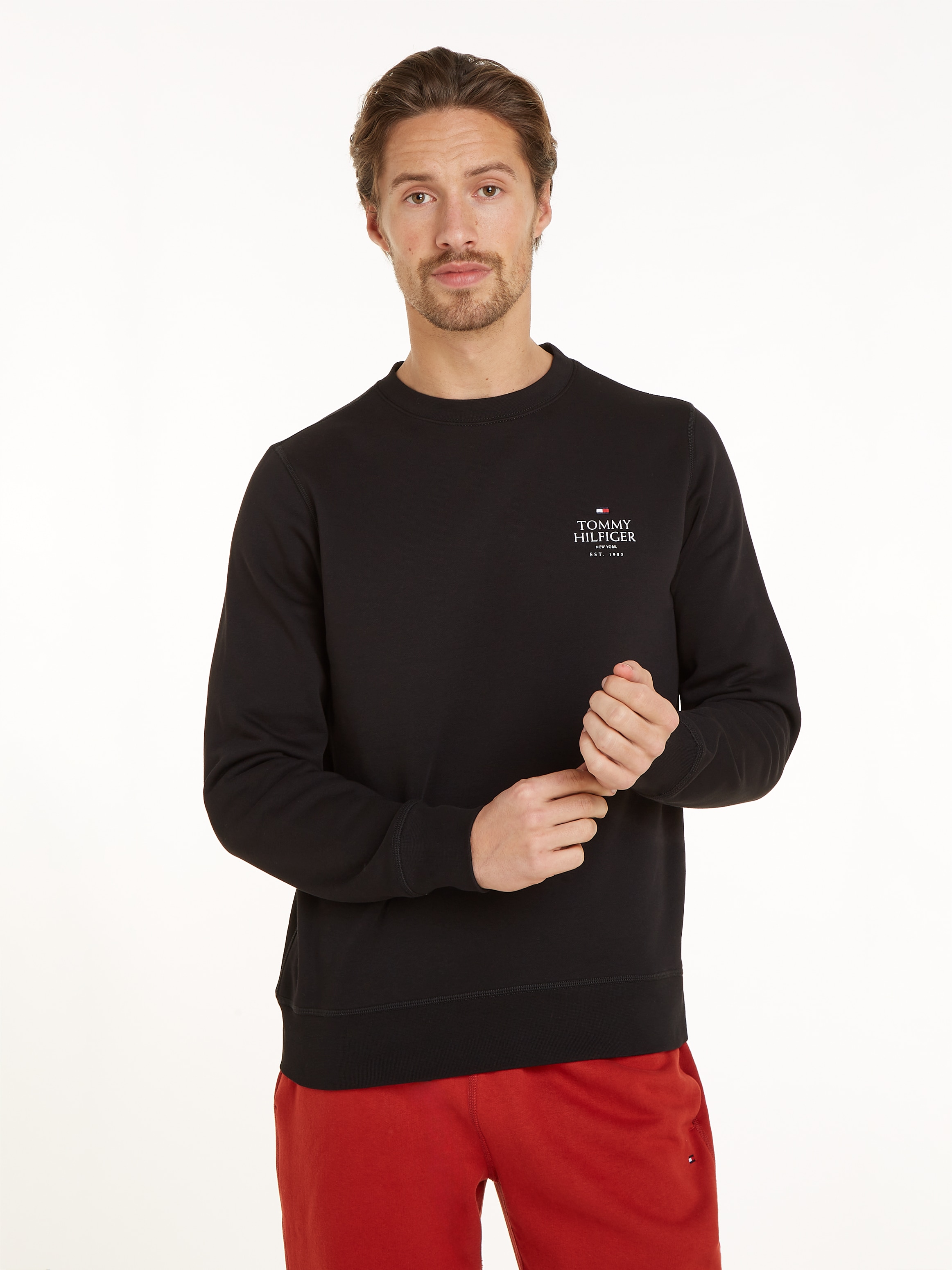 Tommy Hilfiger Sweatshirt "HILFIGER STACK SWEATSHIRT" günstig online kaufen