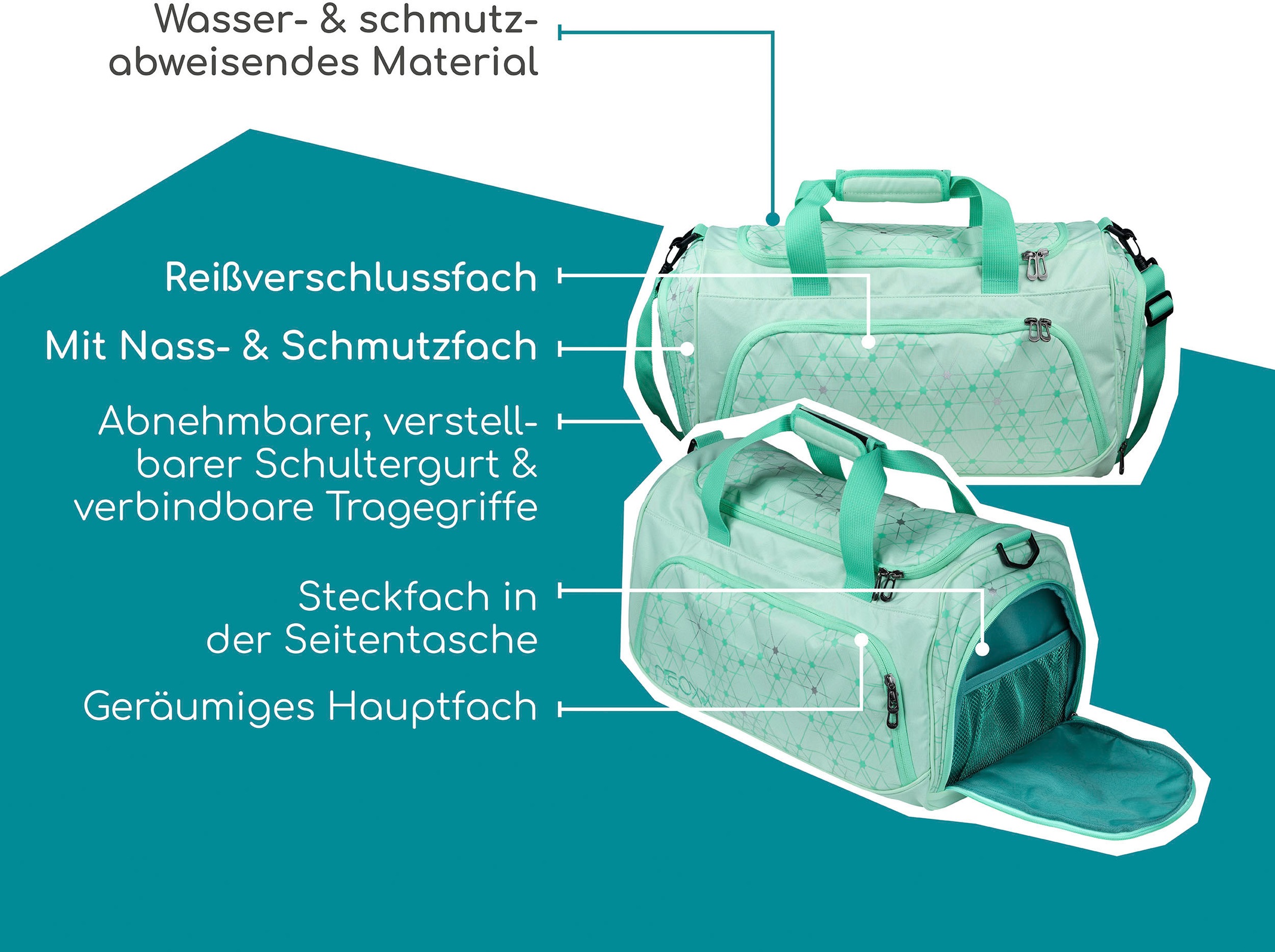 Thumbnail - neoxx Sporttasche "Move" teilweise aus recyceltem Material