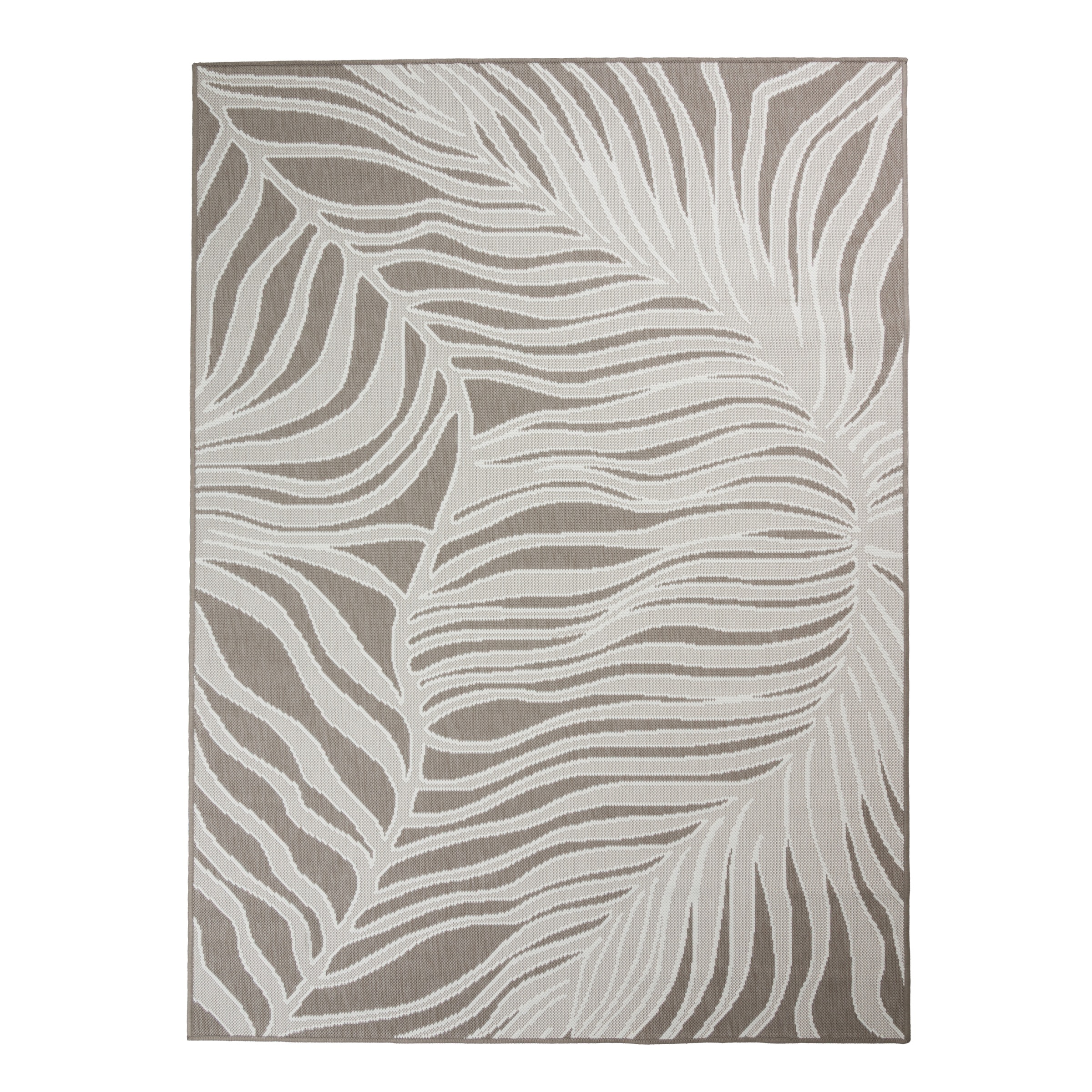 s.Oliver Teppich "Skadom, Wende-Teppich im Blatt Design, auch für Balkon un günstig online kaufen