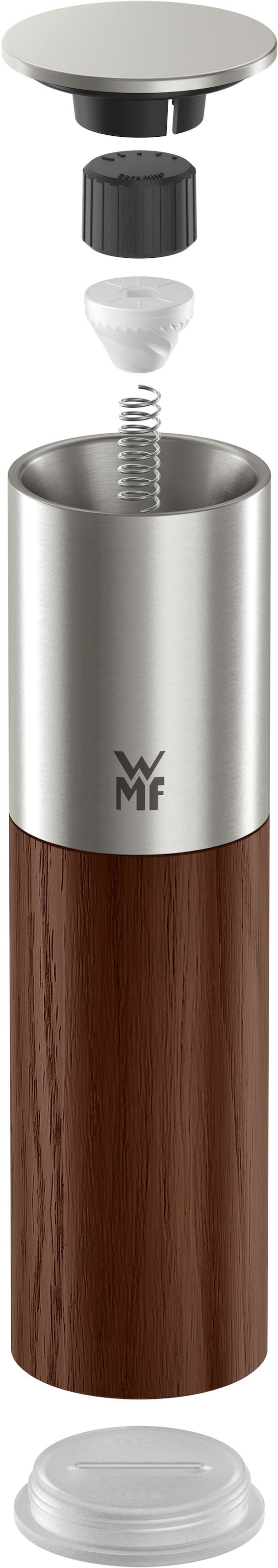 WMF Gewürzmühle "Nature" Keramikmahlwerk, einstellbarer Mahlgrad, Aromaschu günstig online kaufen