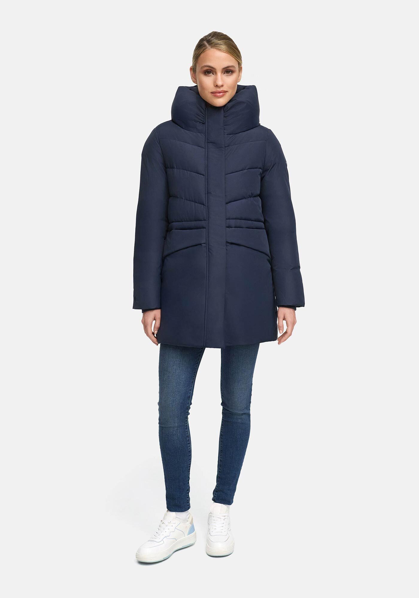 Thumbnail - Marikoo Winterjacke "Delilah" mit kuschelig warmem Teddyfleece und hohem Kragen