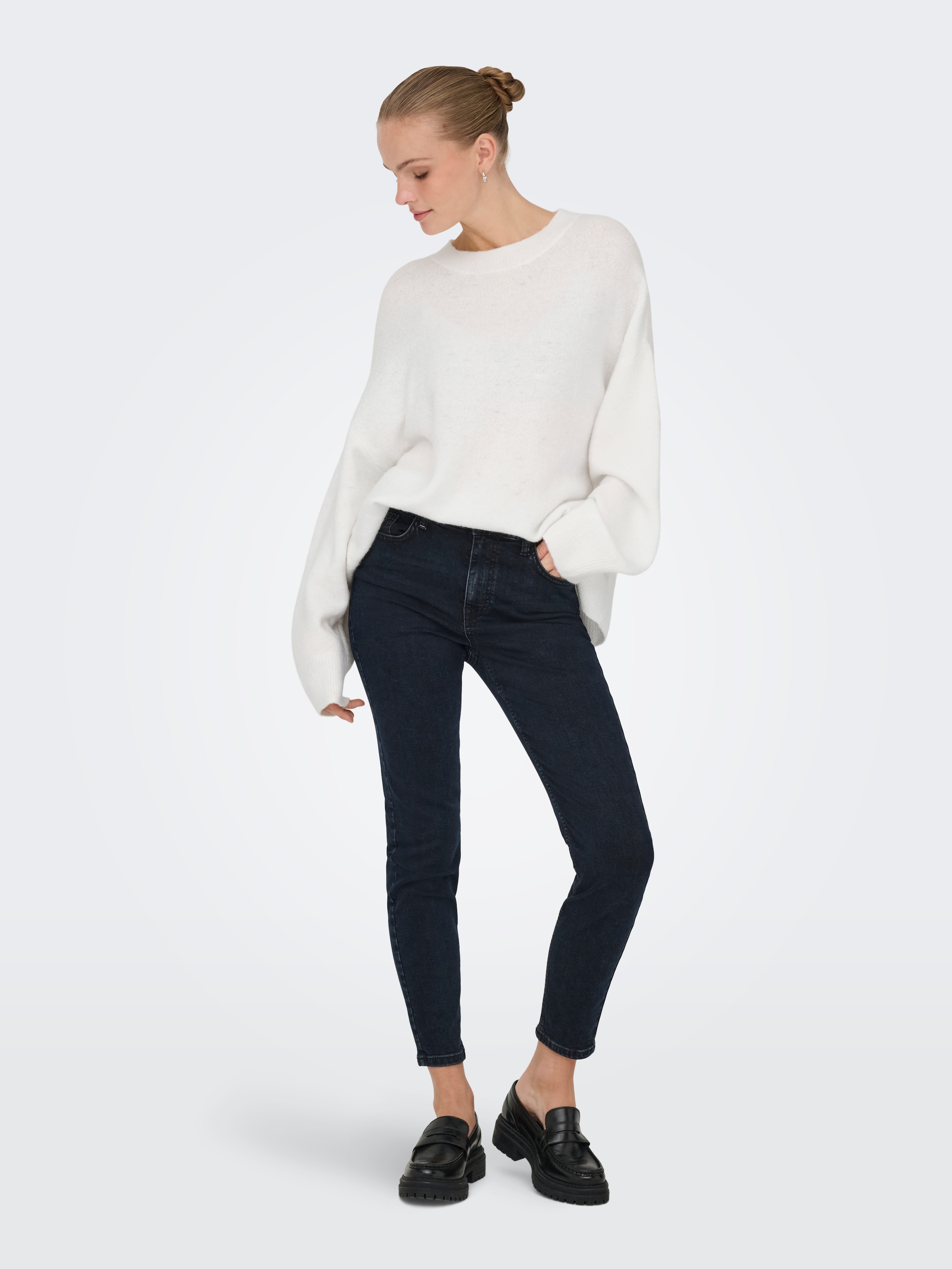 JDY Strickpullover »JDYSONJA L/S O-NECK PULLOVER KNT NOOS«
