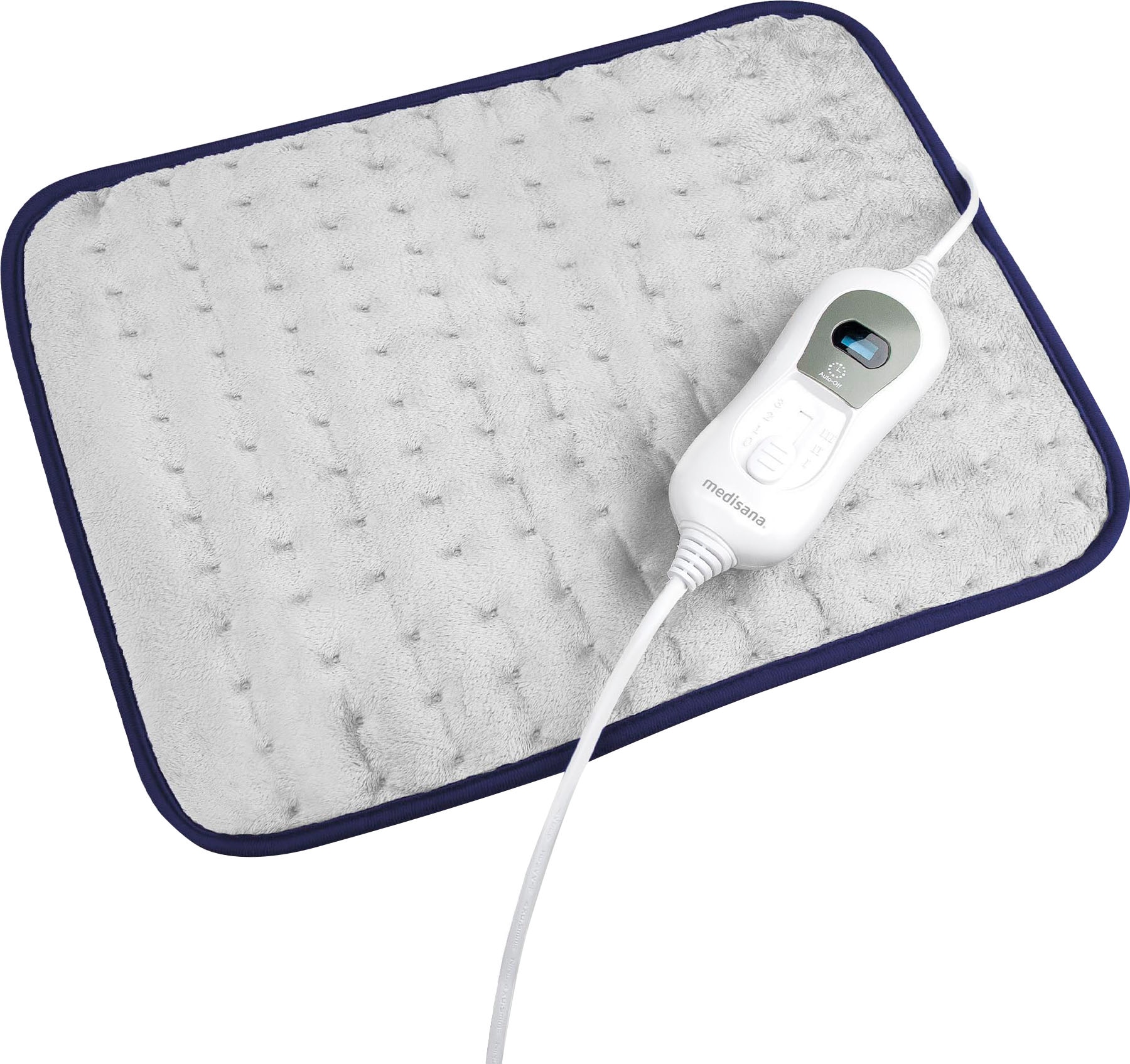 MEDISANA Heizkissen "HP 405", grau, Baumwolle, B:40cm L:30cm, Heizkissen, Sicherheitssystem mit Überhitzungsschutz, waschbar, 3 Temperaturstufen