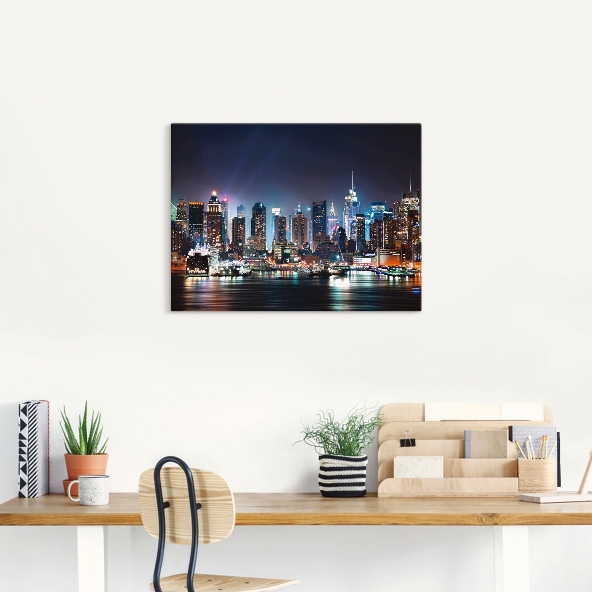 Thumbnail - Artland Wandbild "New York City Times Square", Amerika, (1 St.), als Leinwandbild, Poster, Wandaufkleber in verschied. G...